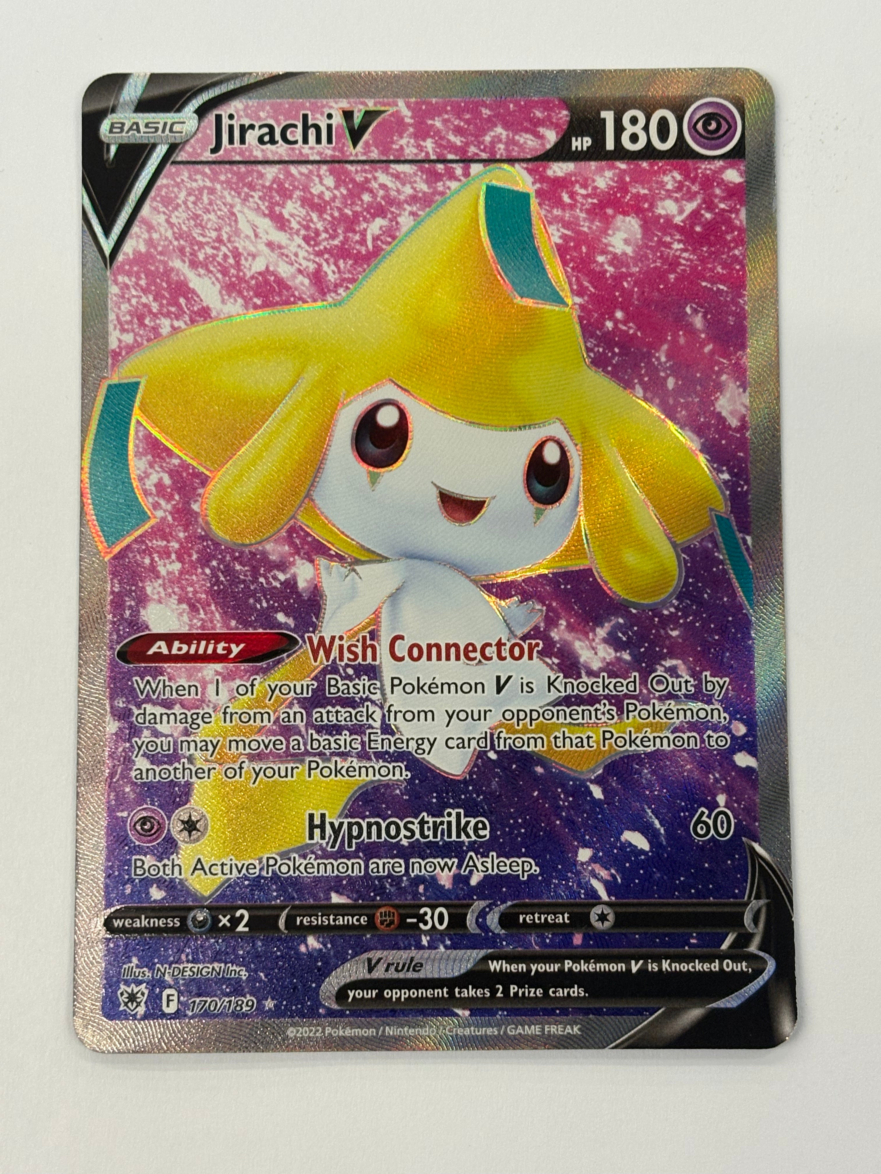 Pokémon TCG - Astral Radiance Jirachi V 170/189 LP