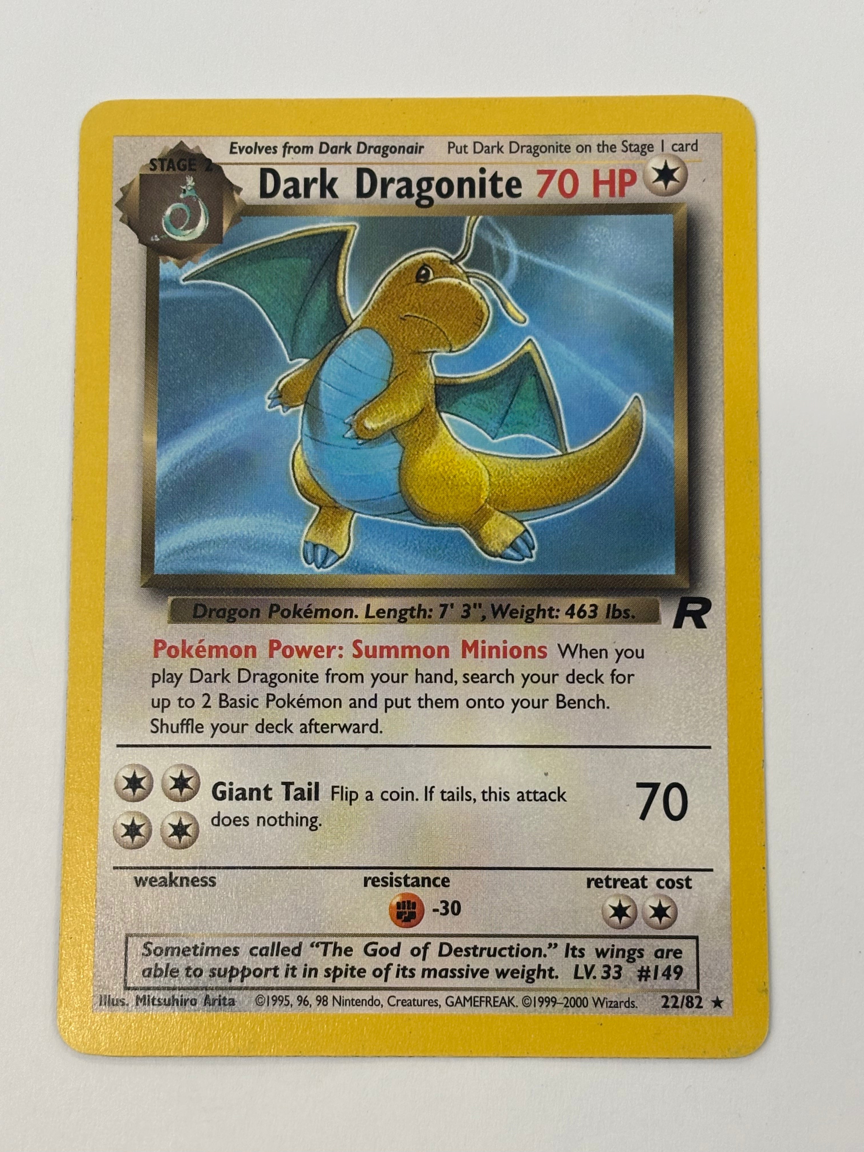Pokémon TCG - Team Rocket Unlimited Dark Dragonite 22/82 MP