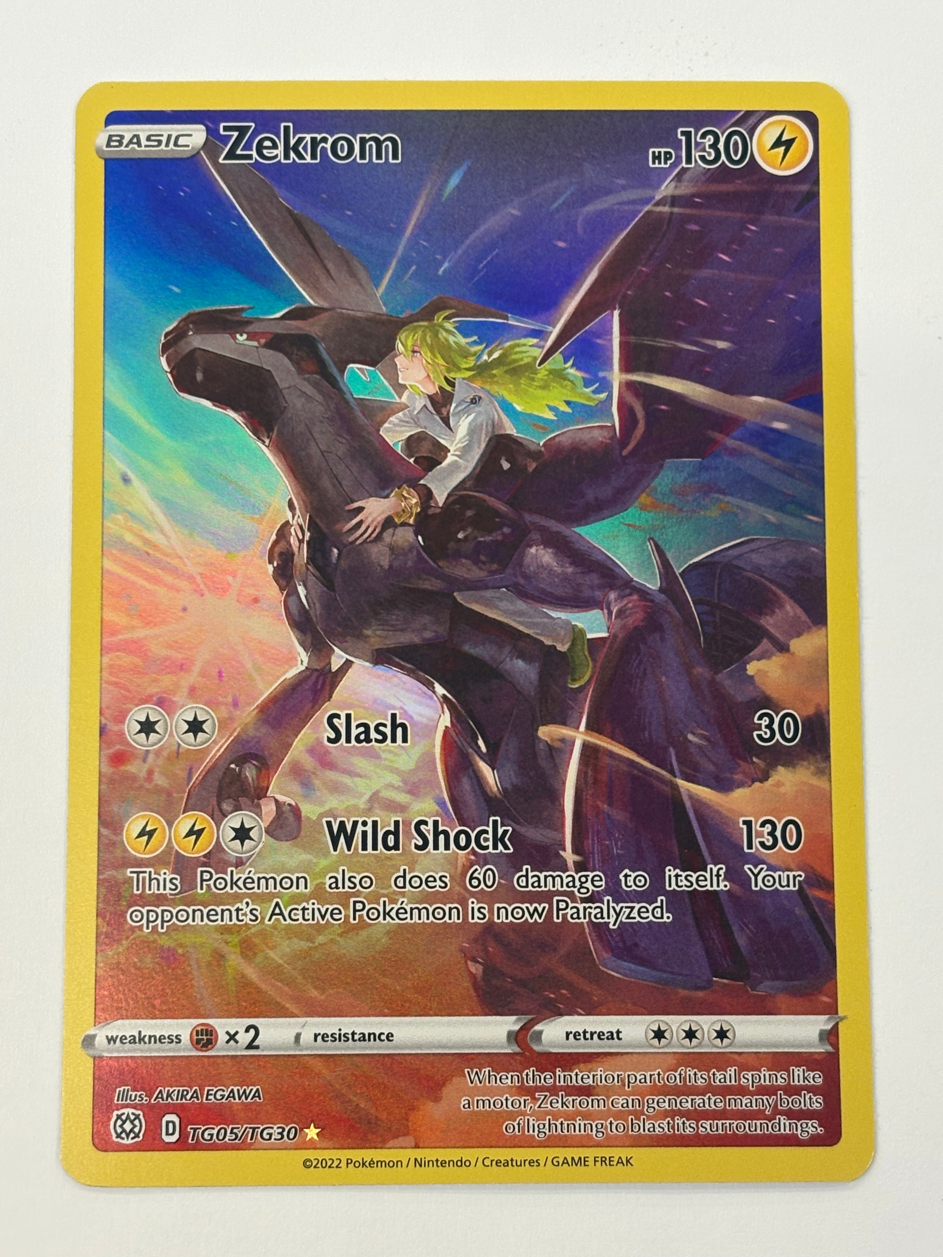 Pokémon TCG - Brilliant Stars Zekrom TG05/TG30 NM