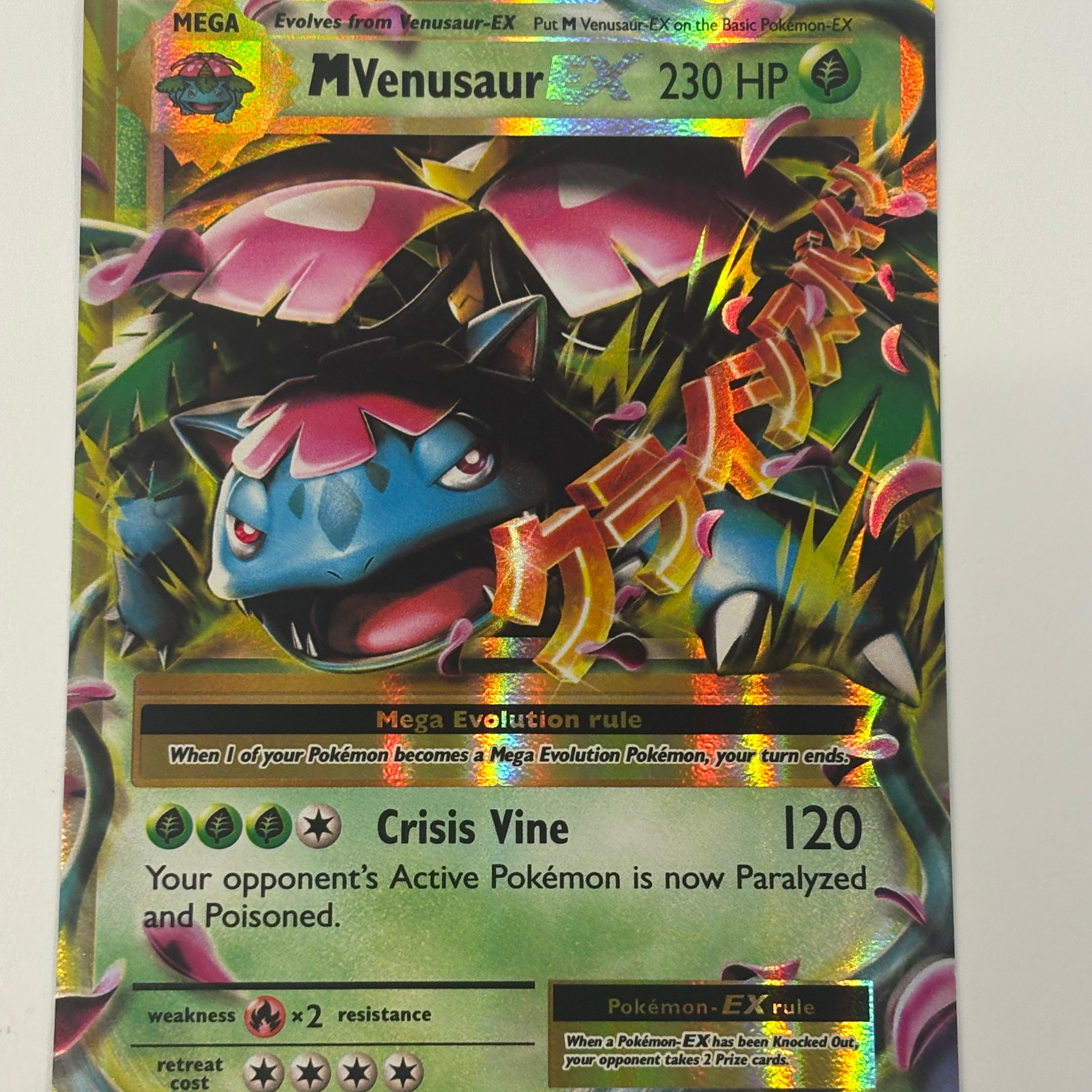 Pokémon TCG - XY Evolutions M Venusaur EX 2/108 NM