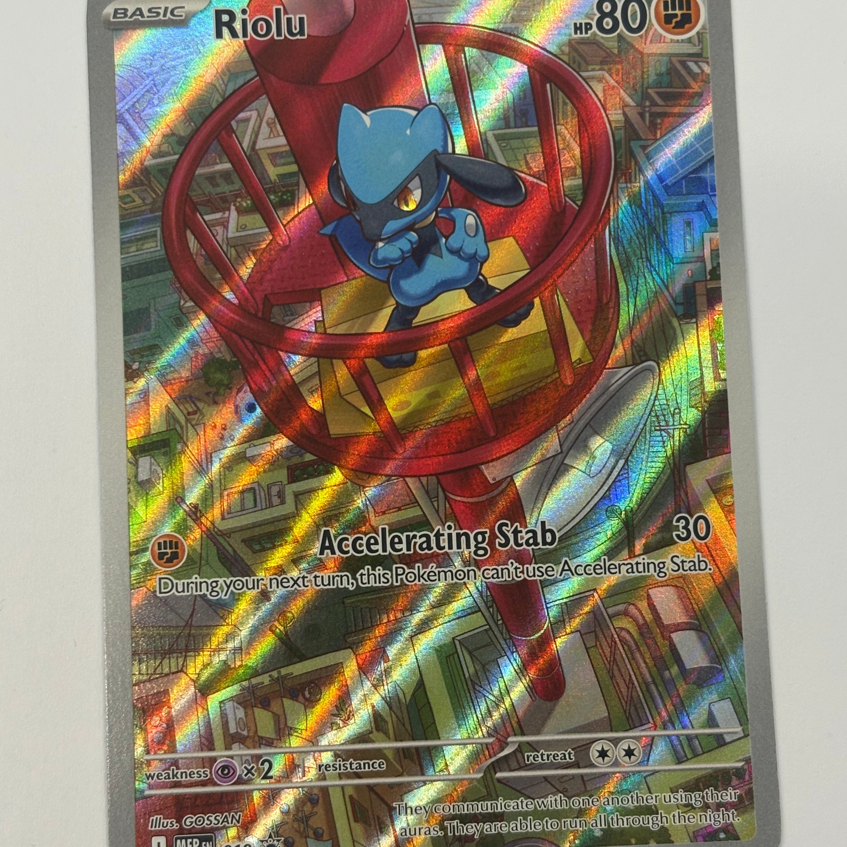 Pokémon TCG - Mega Evolution Promo Riolu 010 NM