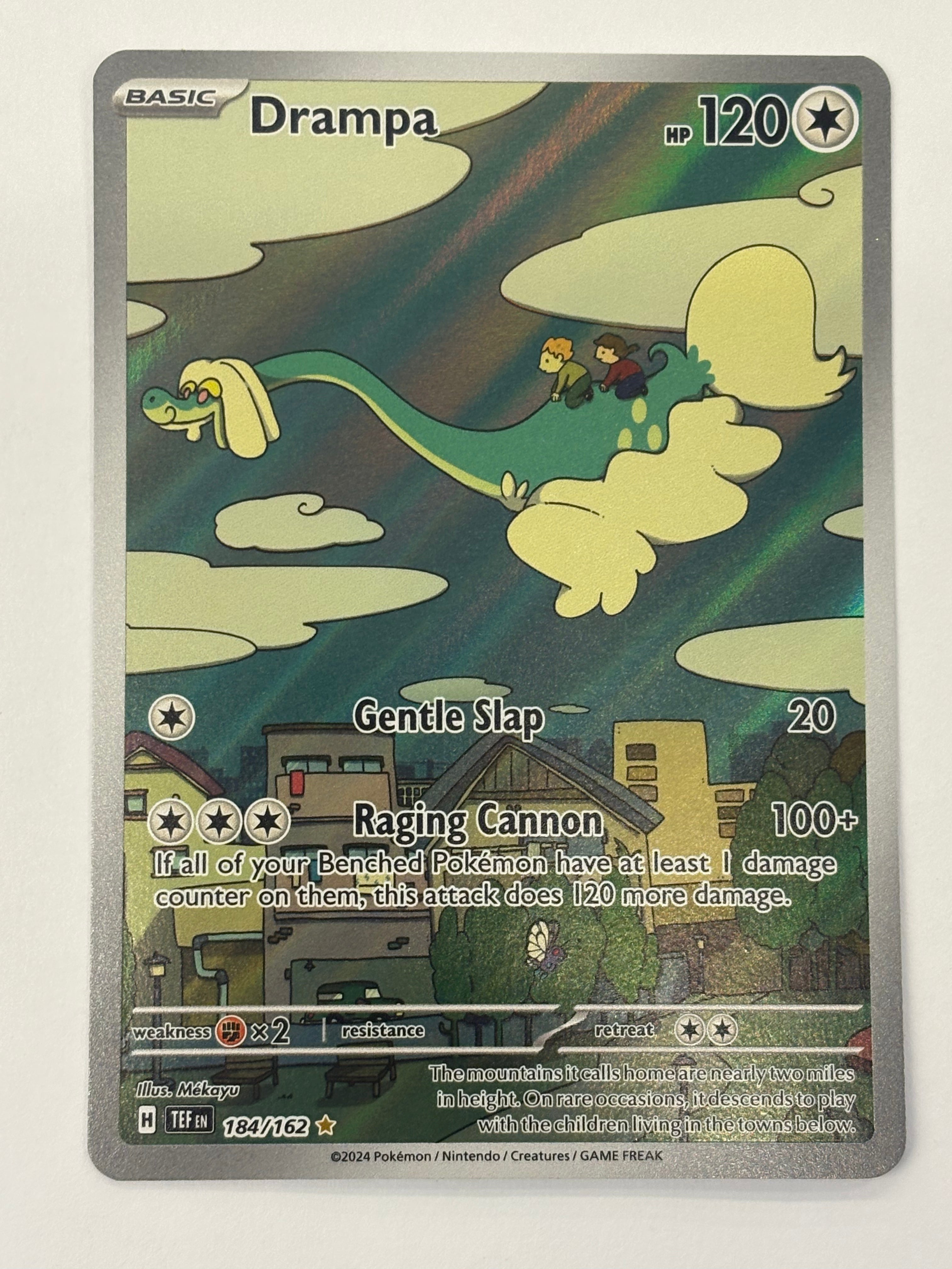 Pokémon TCG - Temporal Forces Drampa 184/162 NM