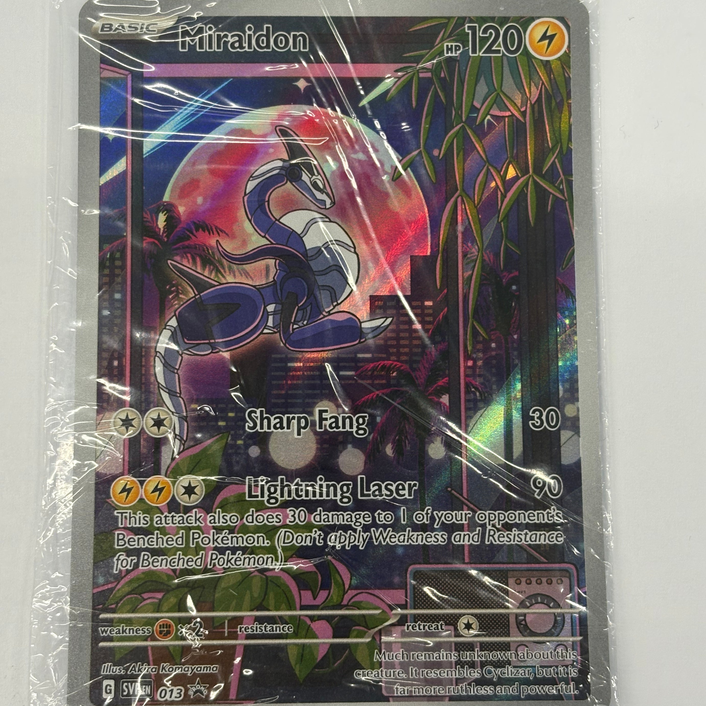 Pokémon TCG - Scarlet & Violet Promo Cards Miraidon 013 NM