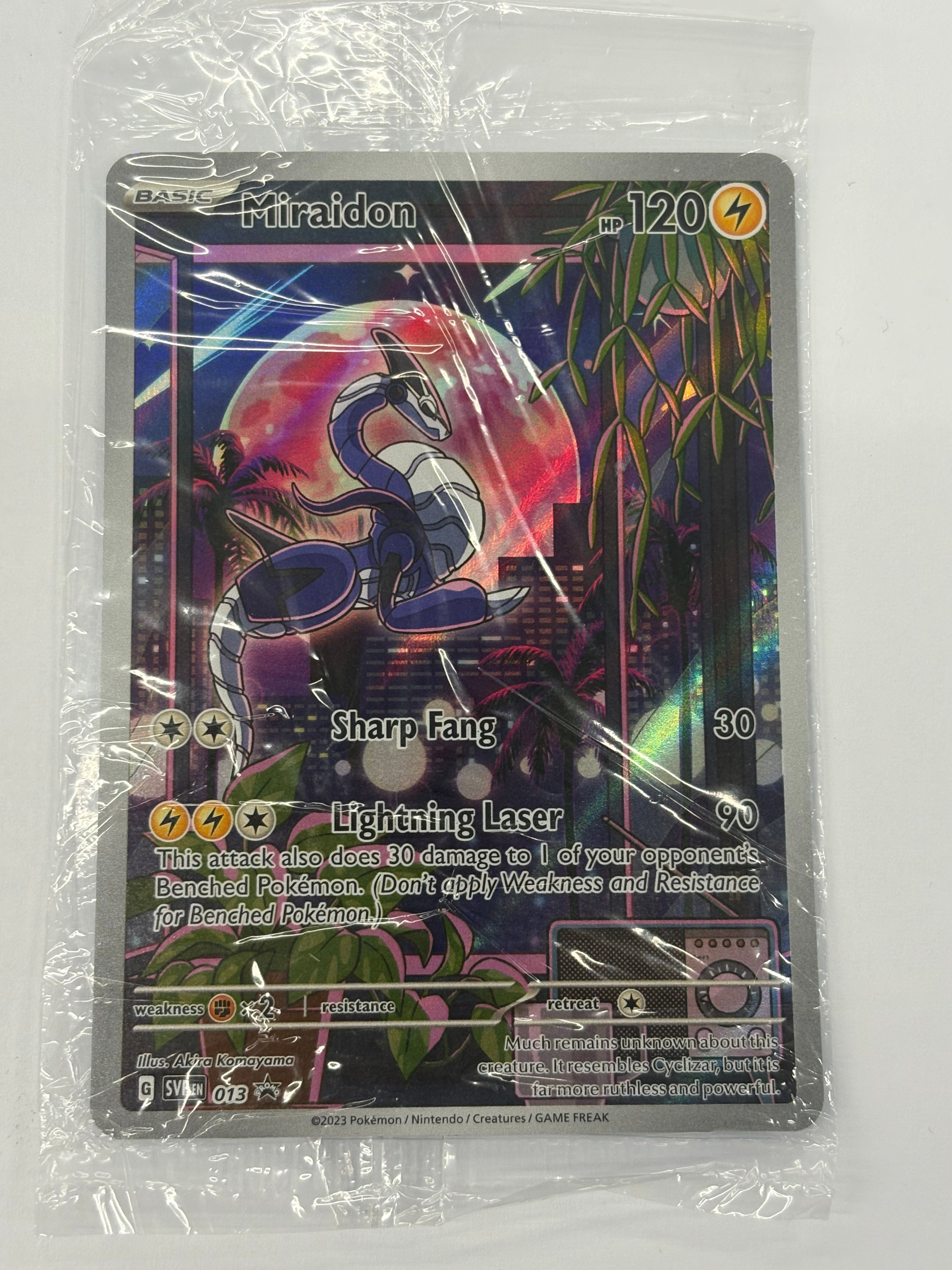 Pokémon TCG - Scarlet & Violet Promo Cards Miraidon 013 NM