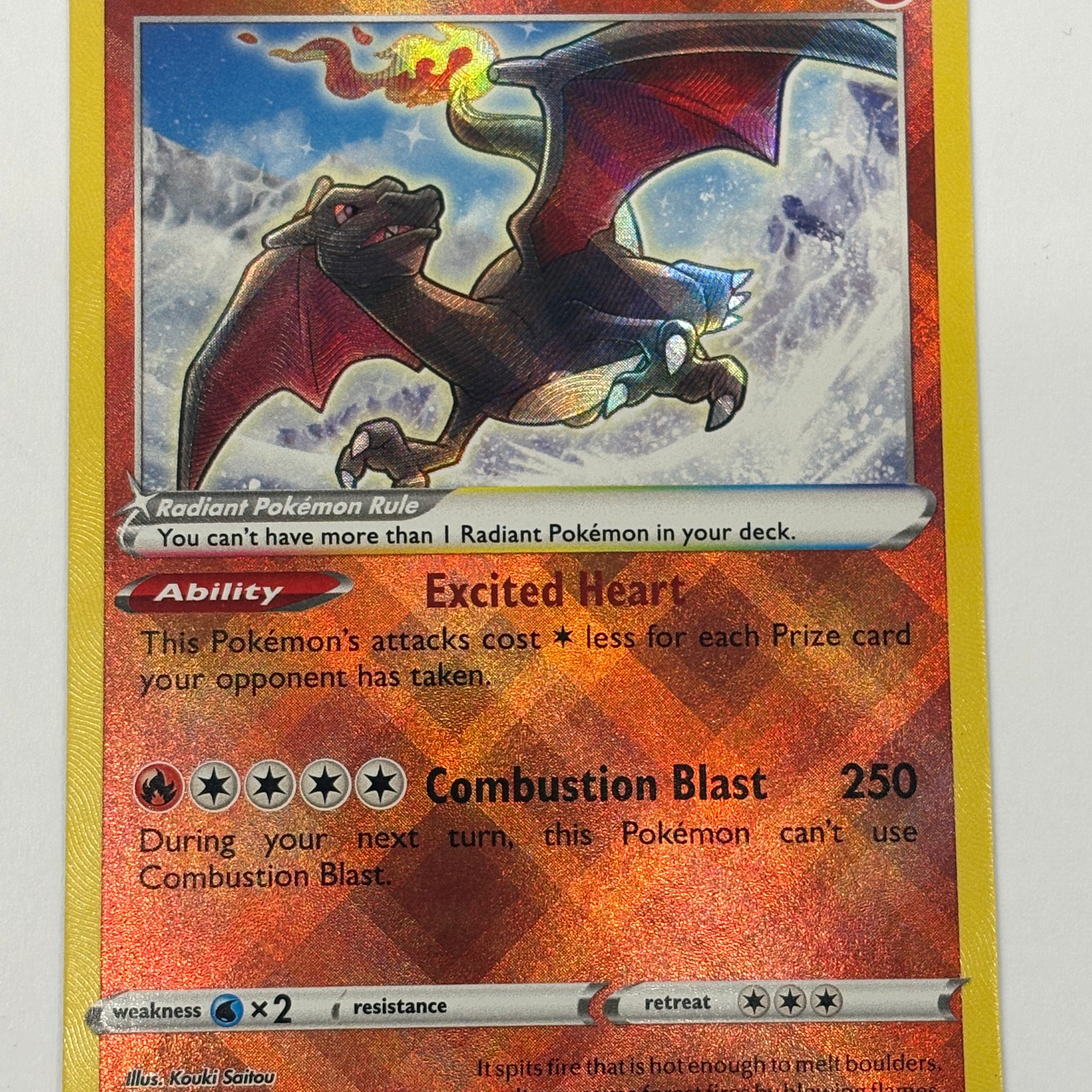 Pokémon TCG - Crown Zenith Radiant Charizard 020/159 NM