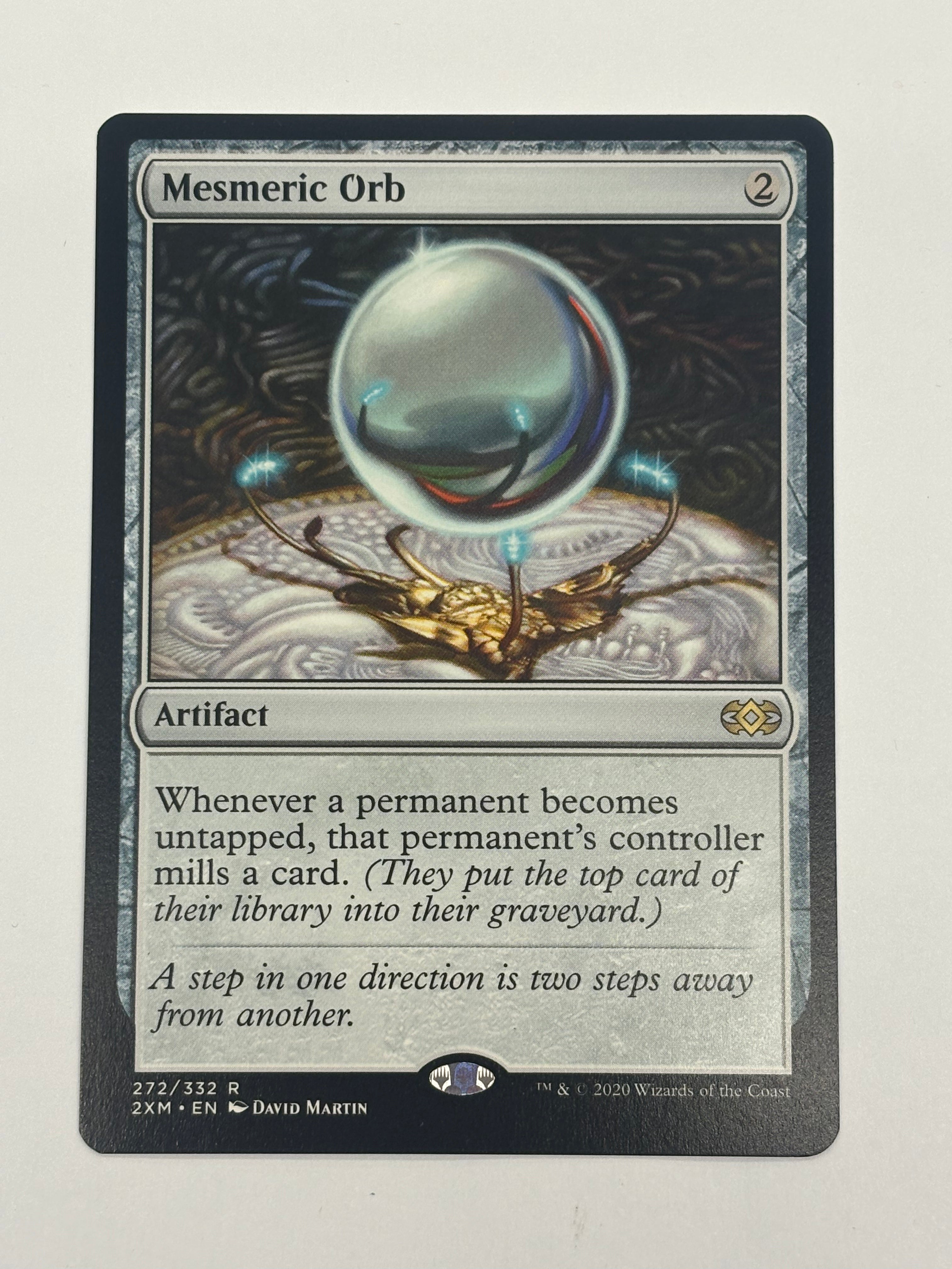 Magic the Gathering TCG - Double Masters Mesmeric Orb 272/332 NM