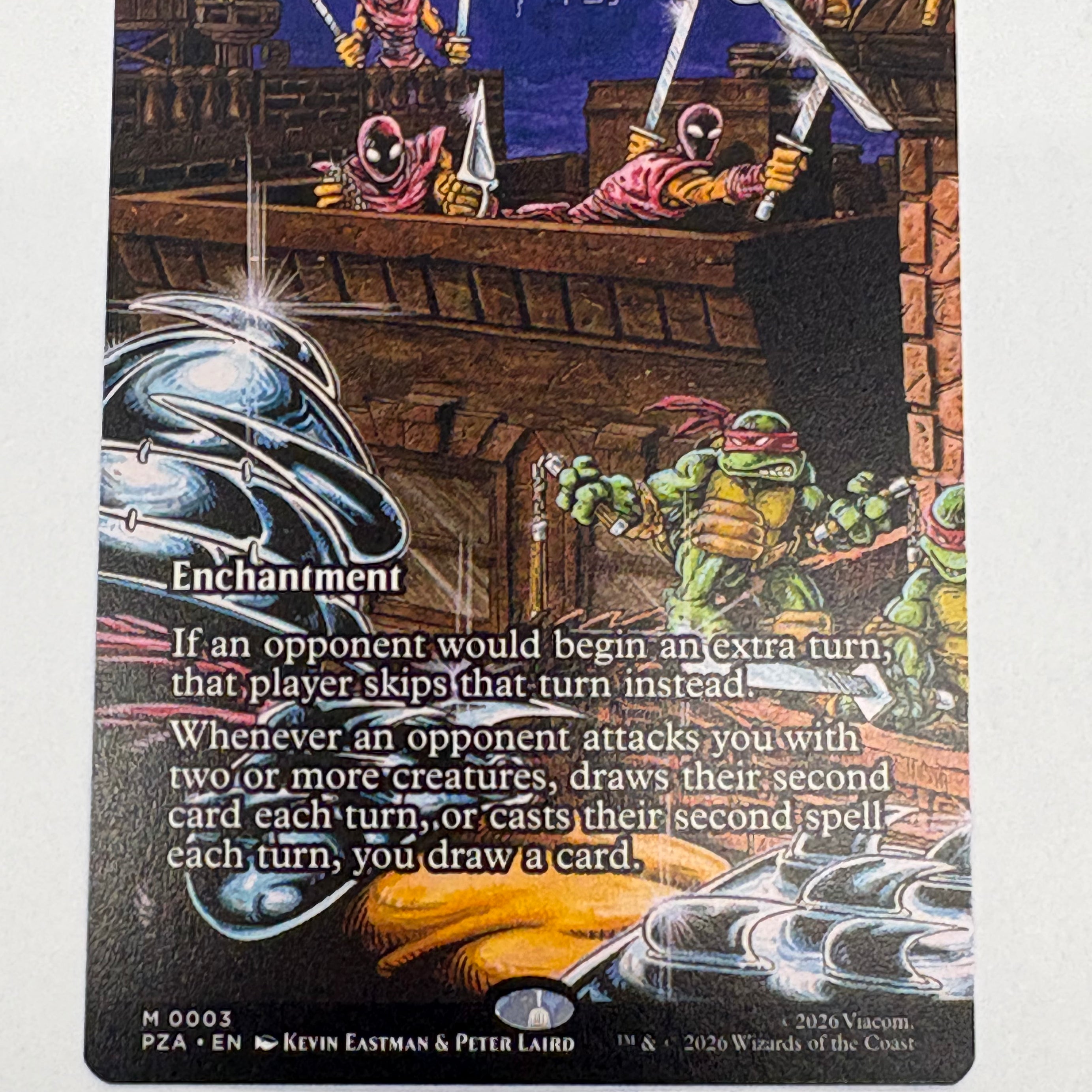 Magic the Gathering TCG - Teenage Mutant Ninja Turtles Source Material Trouble in Pairs 003 NM