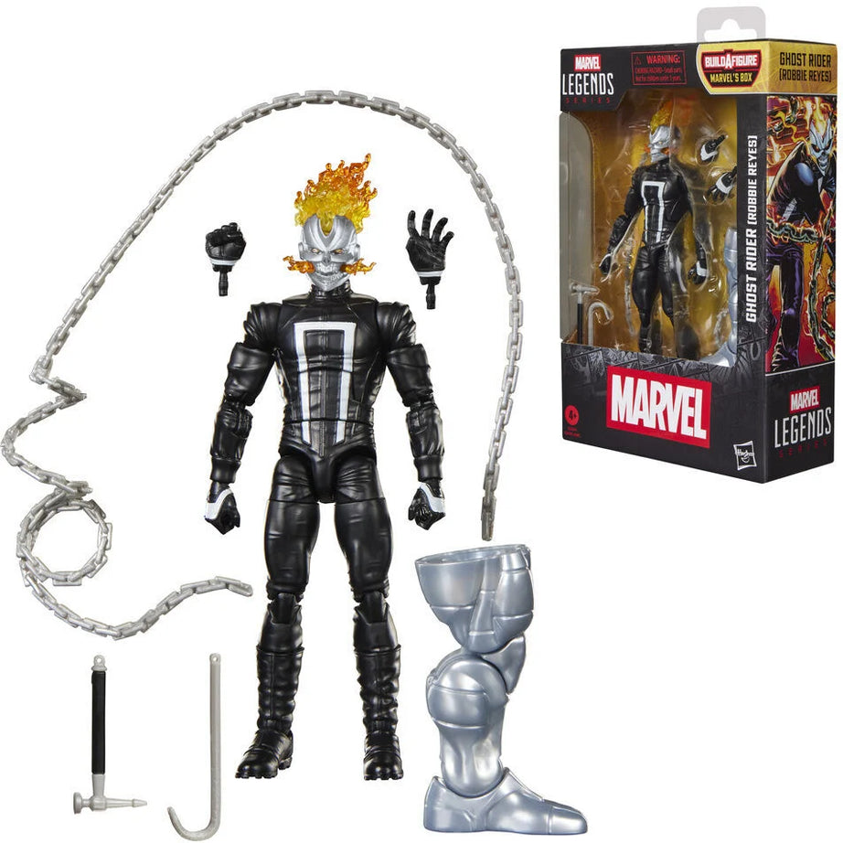 Hasbro Marvel Legends Series Ghost Rider (Robbie Reyes) BAF Marvel's Box Action Figure