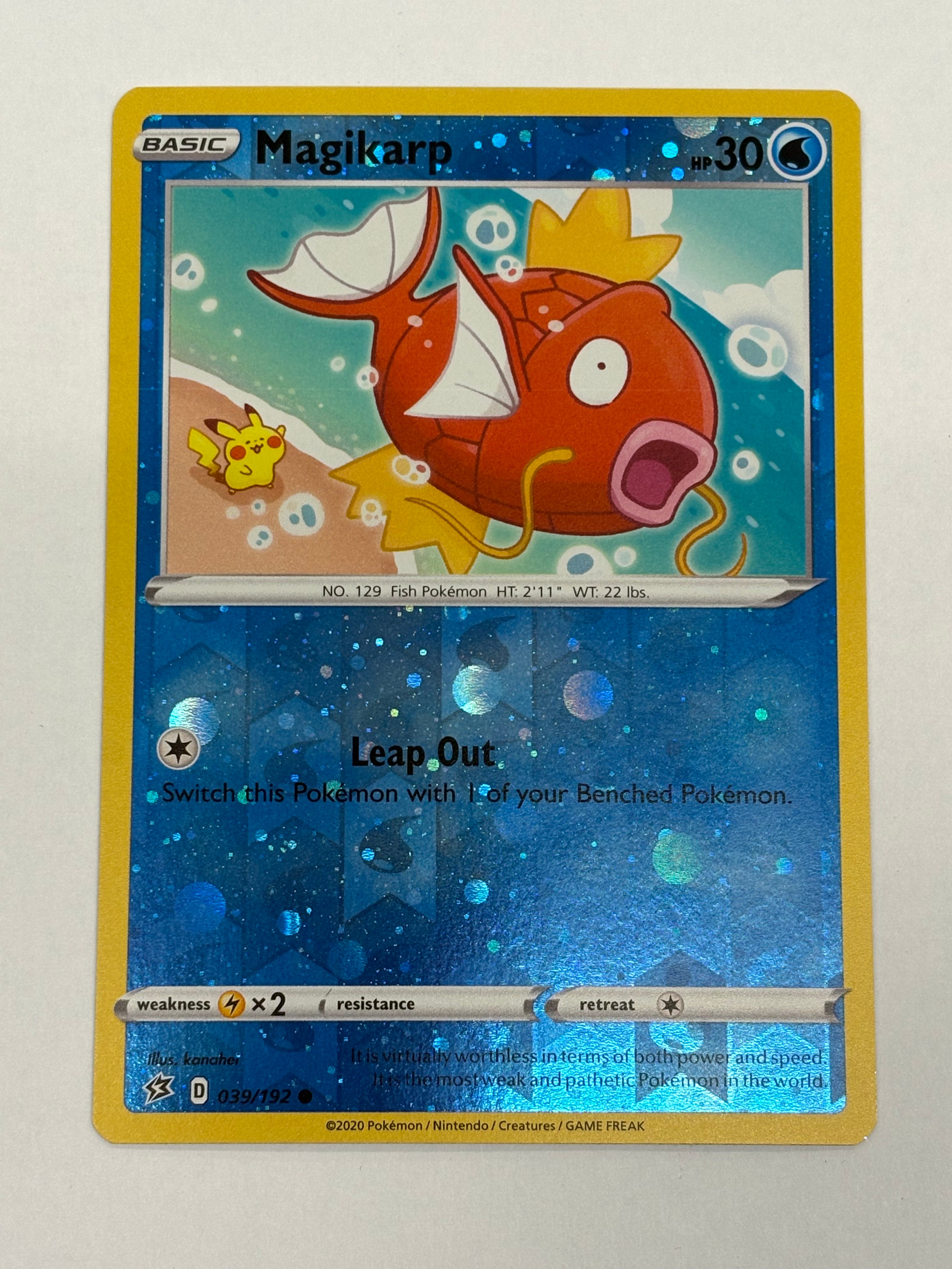 Pokémon TCG - Promo Magikarp 039 Reverse Holo NM
