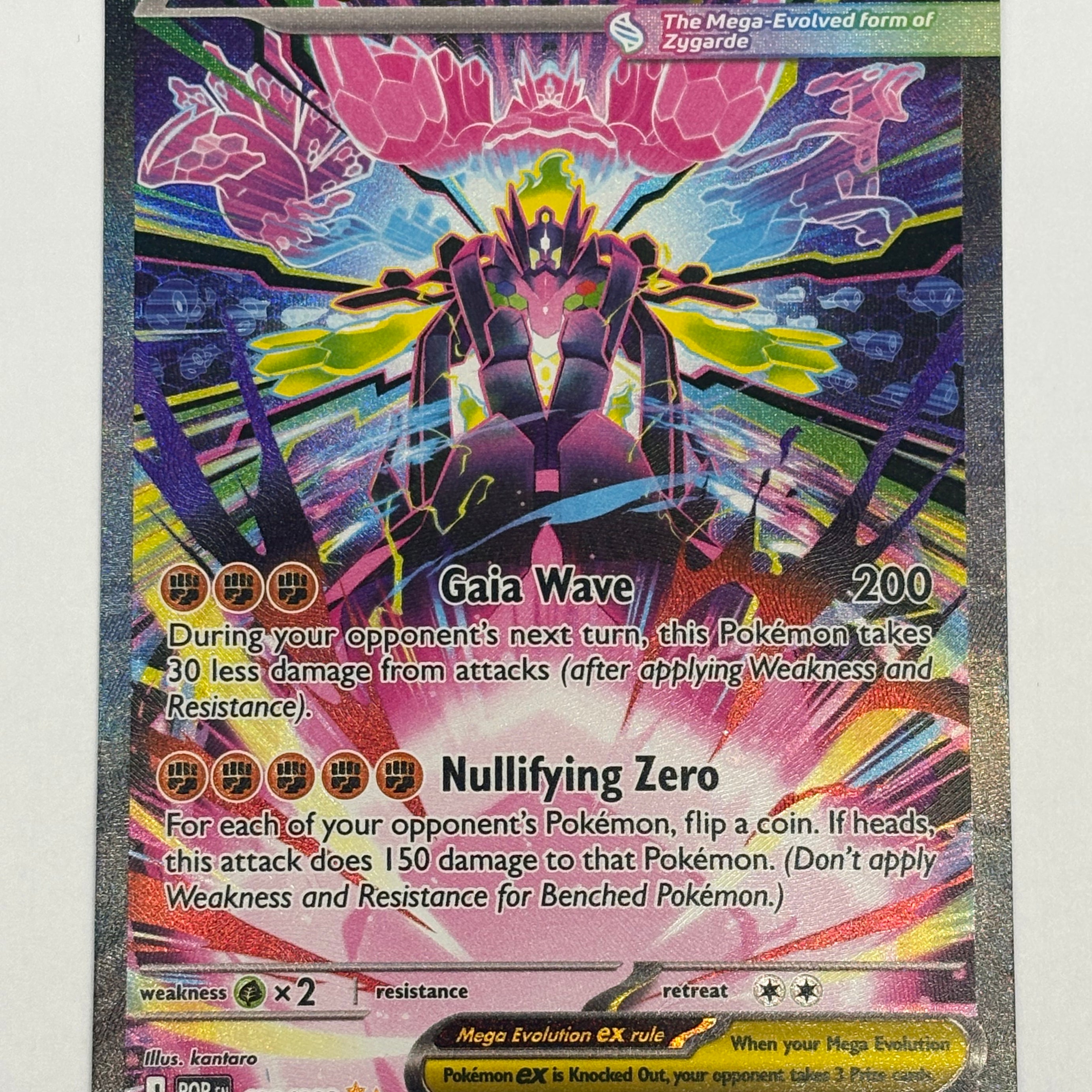 Pokémon TCG - Perfect Order Mega Zygarde ex 120/088 NM