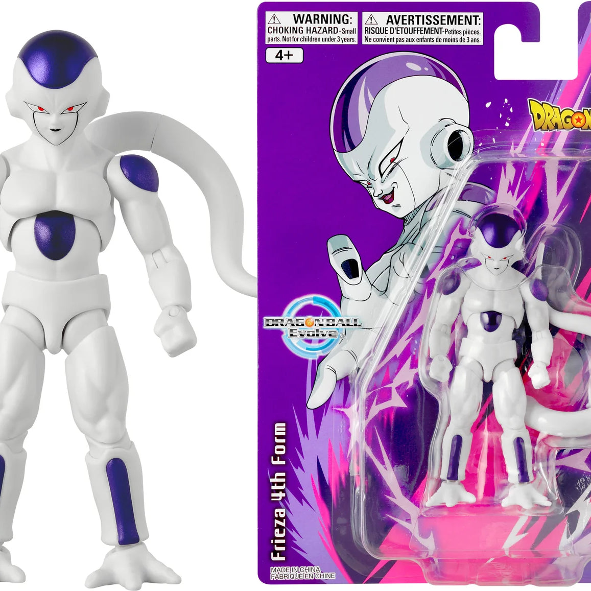 Bandai Dragon Ball Evolve Frieza 4th Form Action Figure