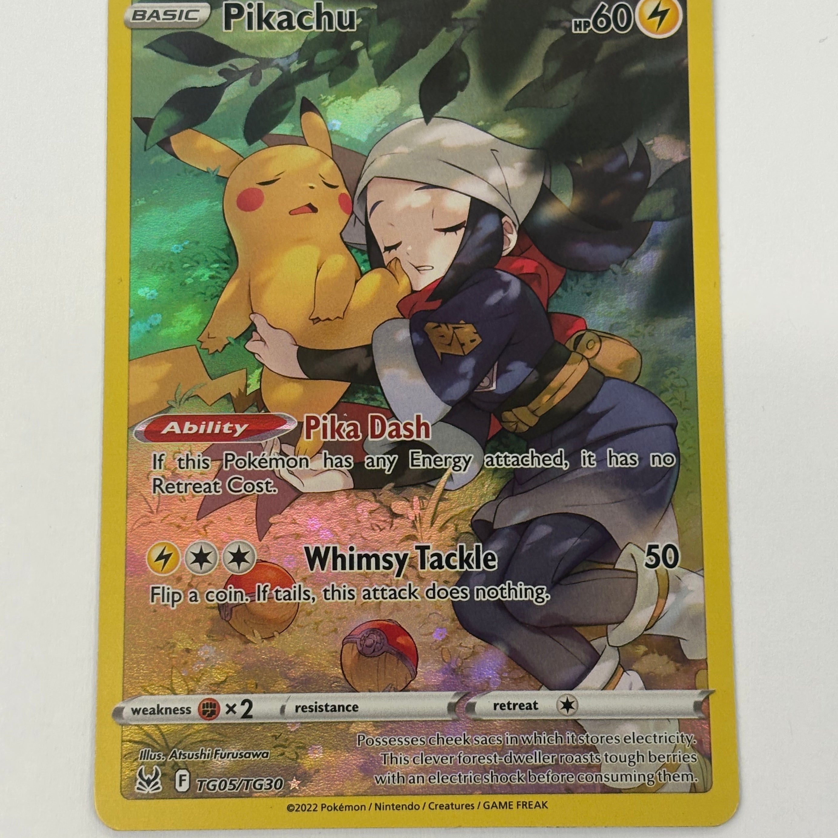 Pokémon TCG - Lost Origins Pikachu TG05/TG30 NM