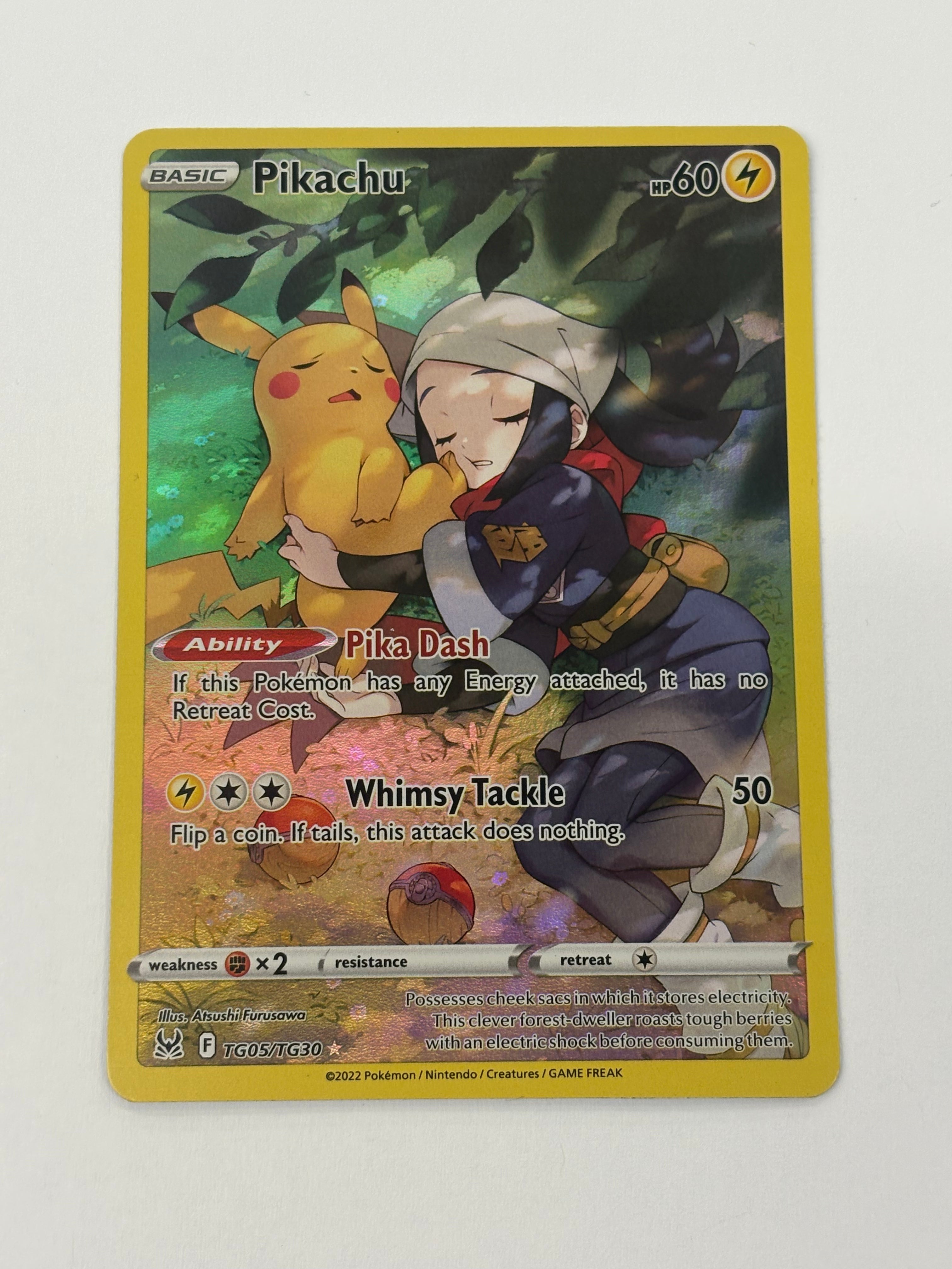 Pokémon TCG - Lost Origins Pikachu TG05/TG30 NM