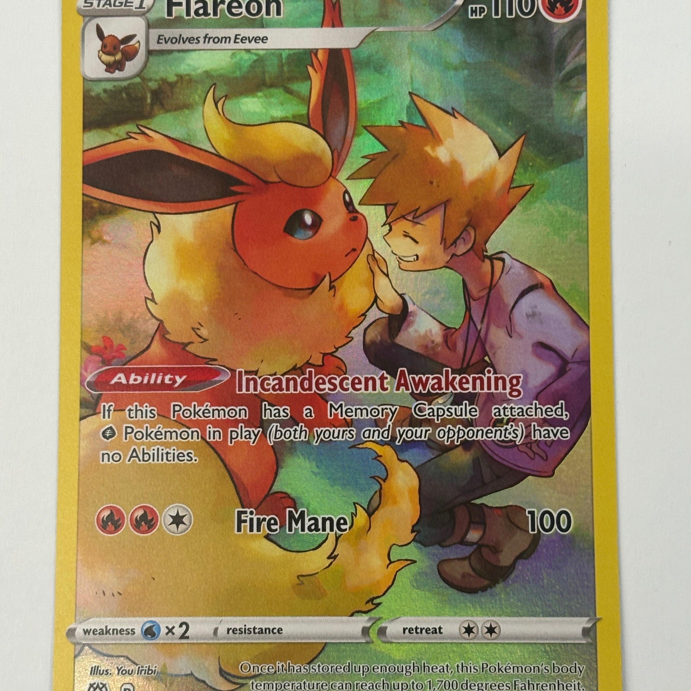Pokémon TCG - Brilliant Stars Flareon TG01/TG30 NM