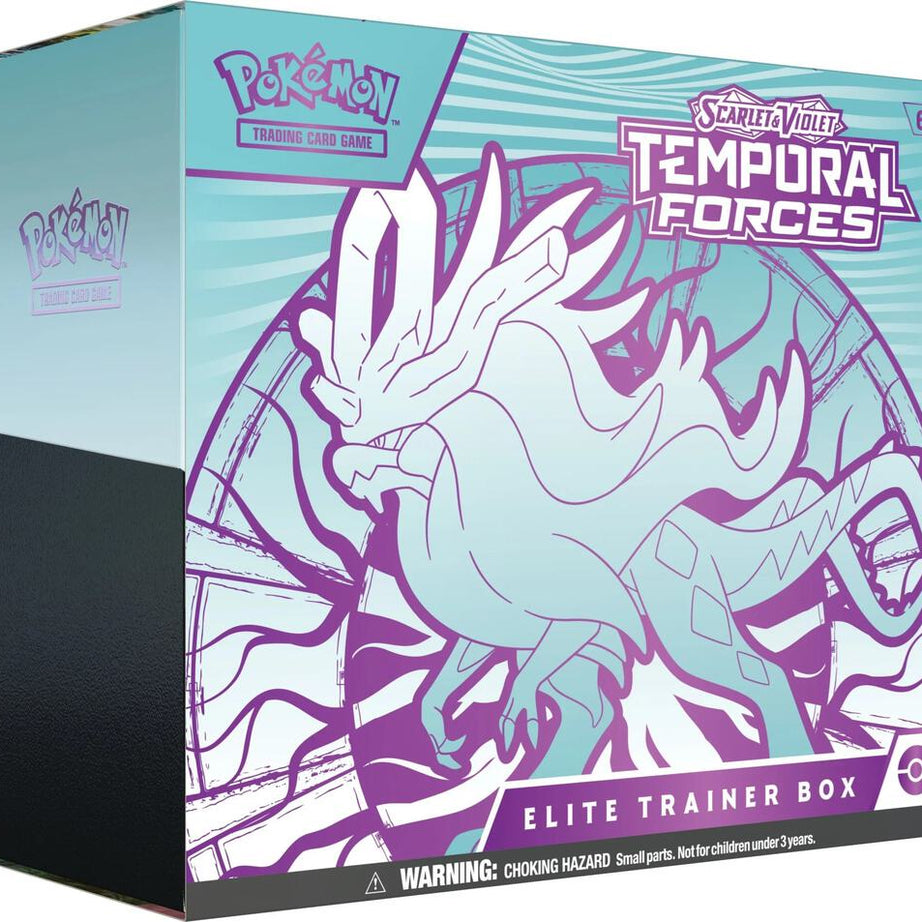 Pokémon TCG - Scarlet & Violet Temporal Forces Elite Trainer Box (Walking Wake)