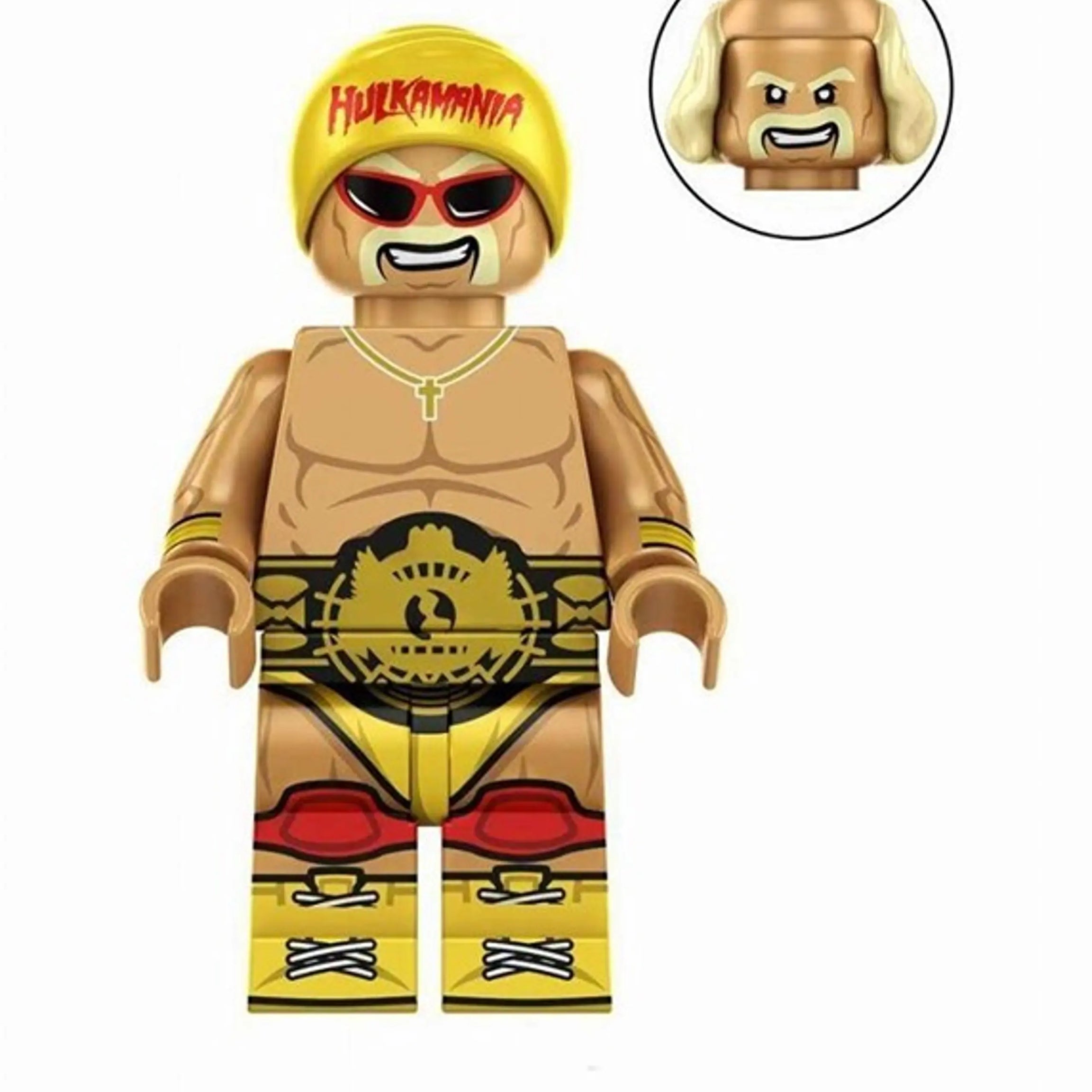 WWE Hulk Hogan #1 Mini Block Figure