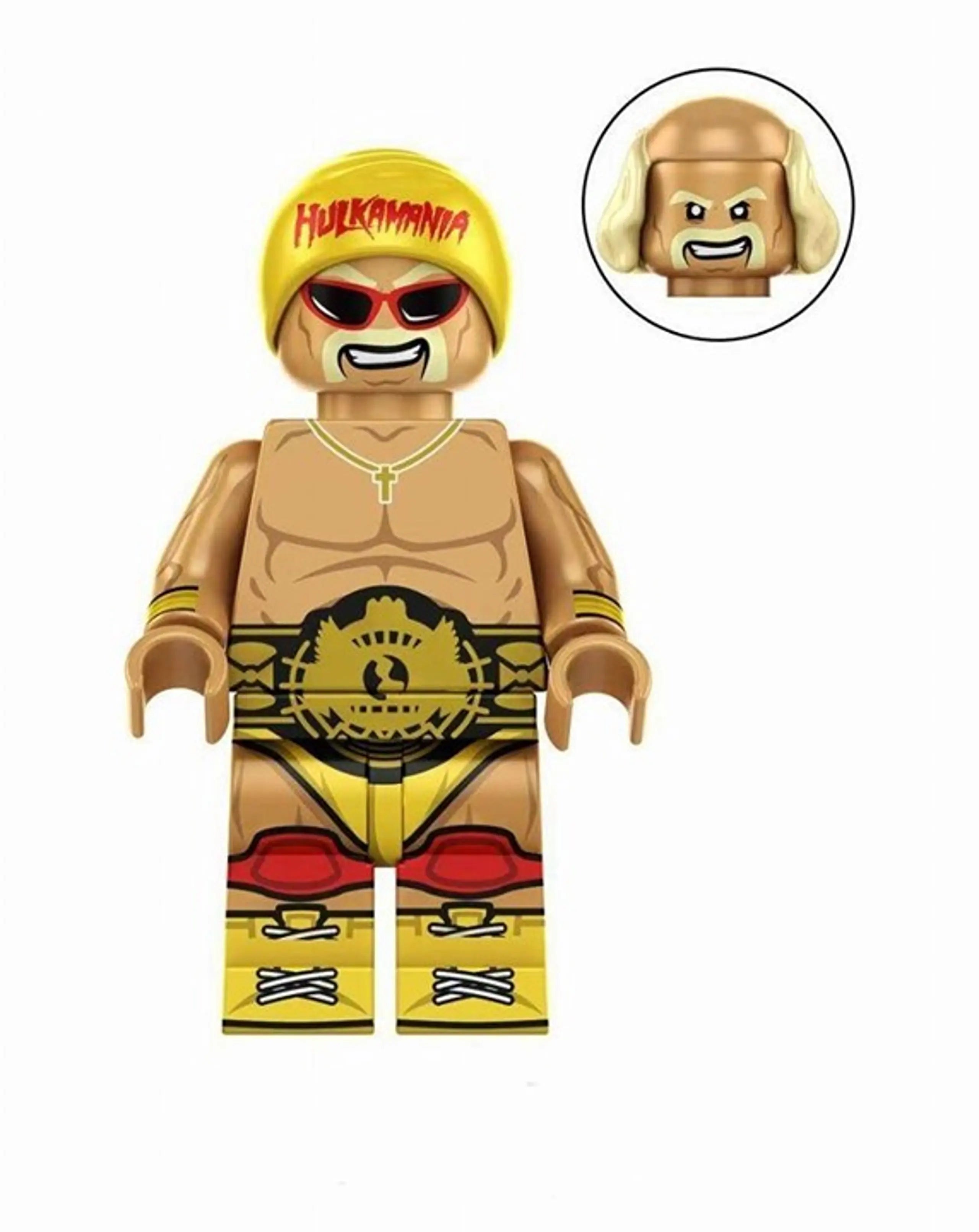 WWE Hulk Hogan #1 Mini Block Figure