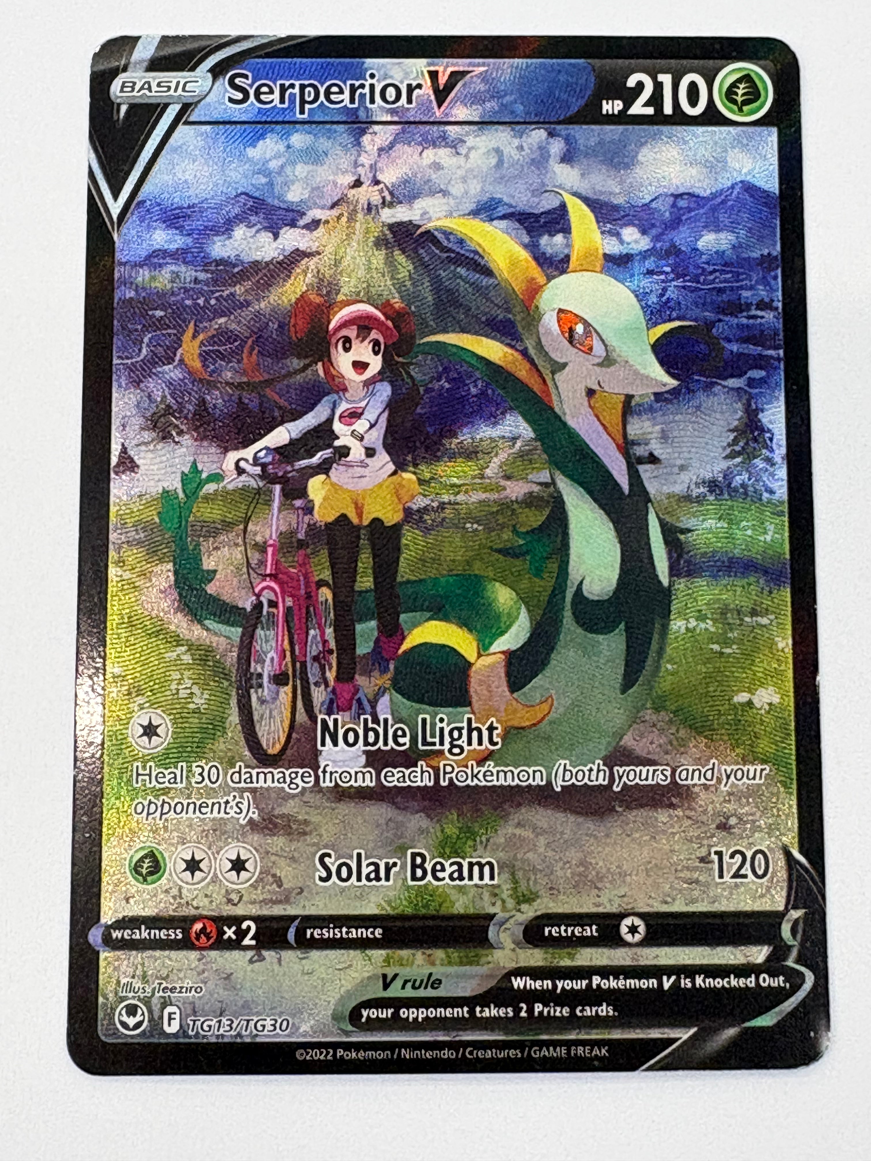 Pokémon TCG - Silver Tempest Serperior V TG13/TG30 MP
