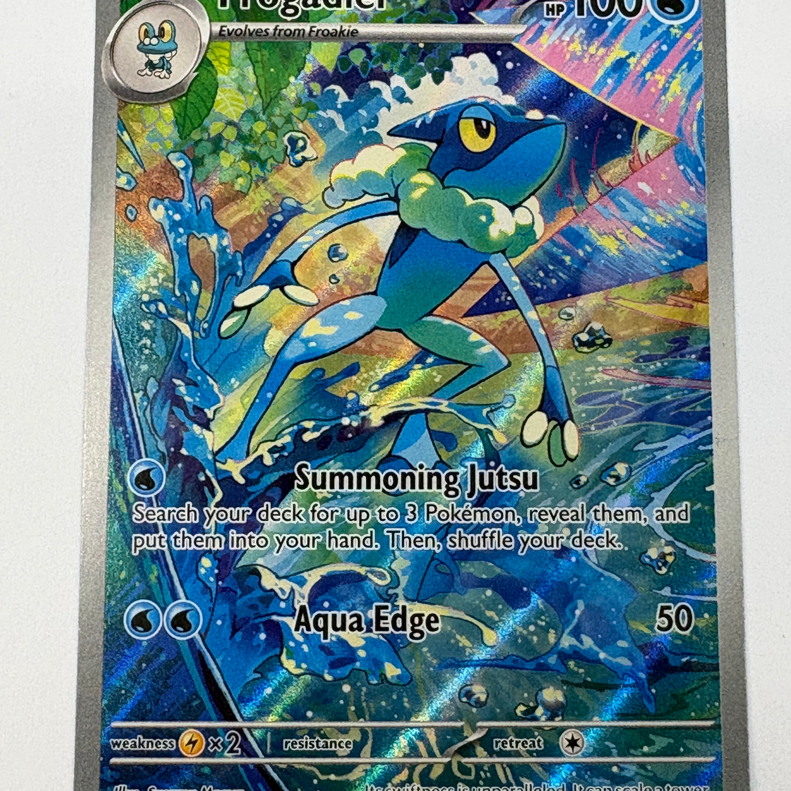 Pokémon TCG - Chaos Rising Frogadier 089/086 NM