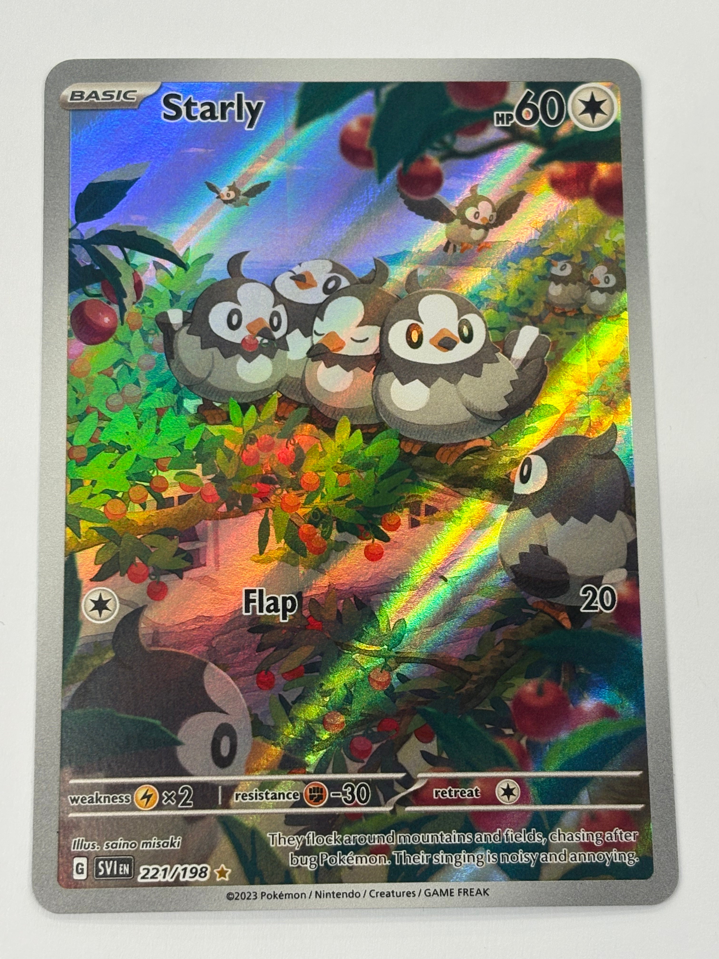 Pokémon TCG - Scarlet & Violet Starly 221/198 NM
