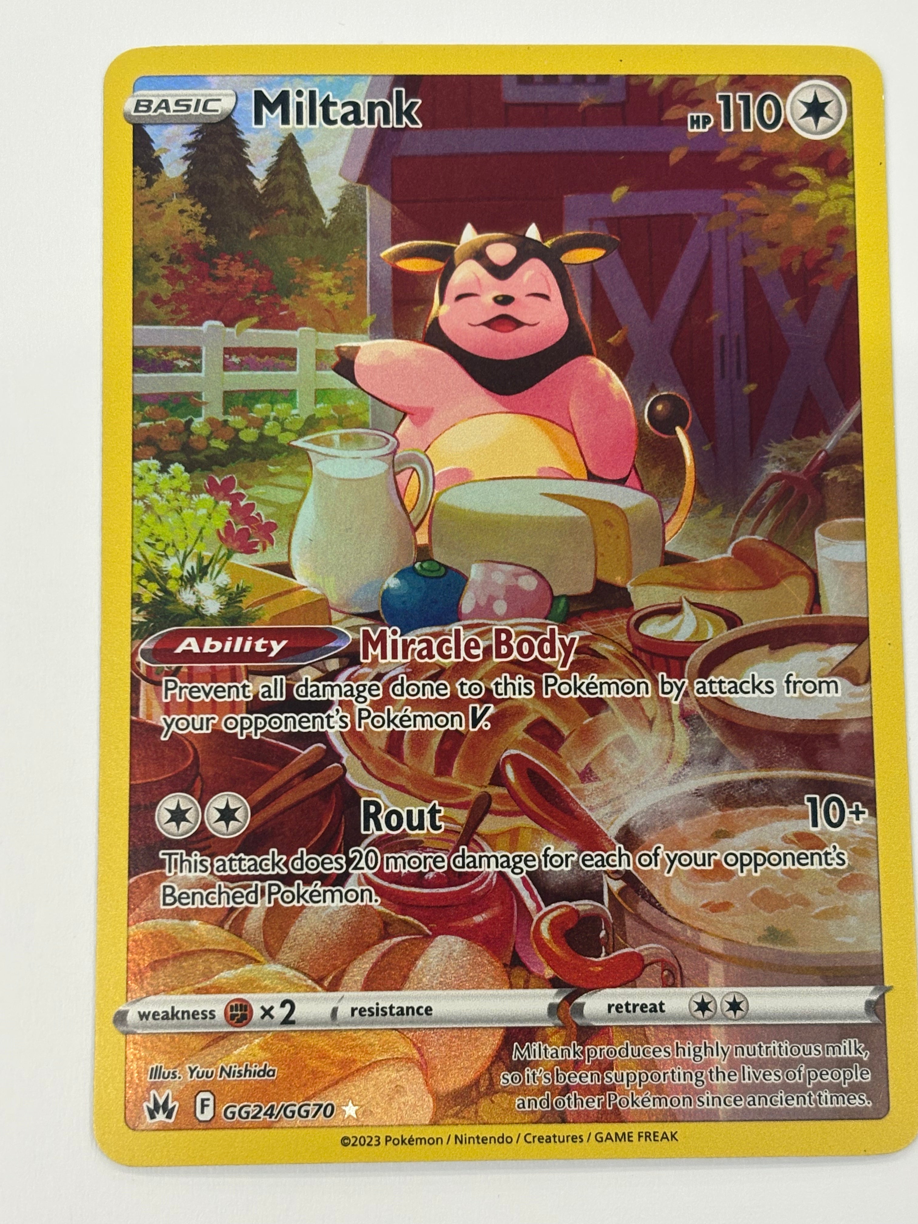 Pokémon TCG - Crown Zenith Miltank GG24/GG70 NM