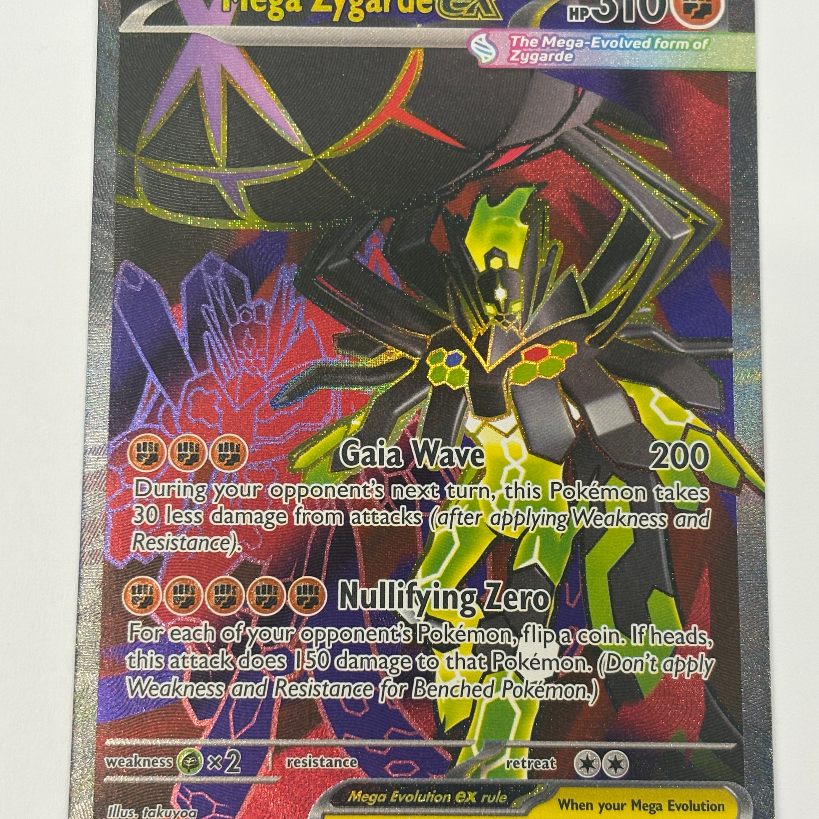 Pokémon TCG - Perfect Order Mega Zygarde ex 104/088 NM