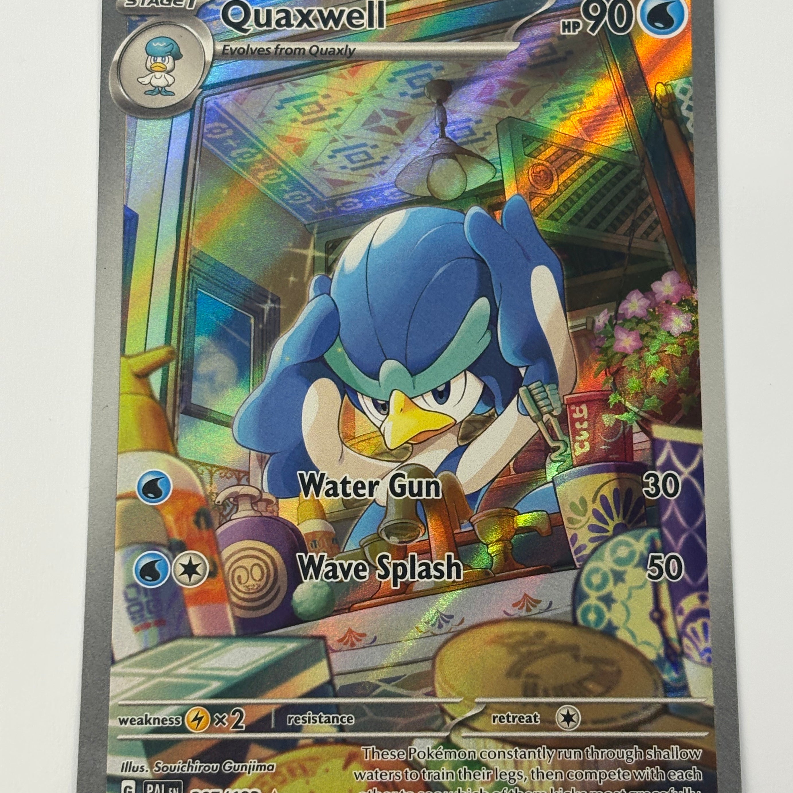 Pokémon TCG - Paldea Evolved Quaxwell 207/193 NM