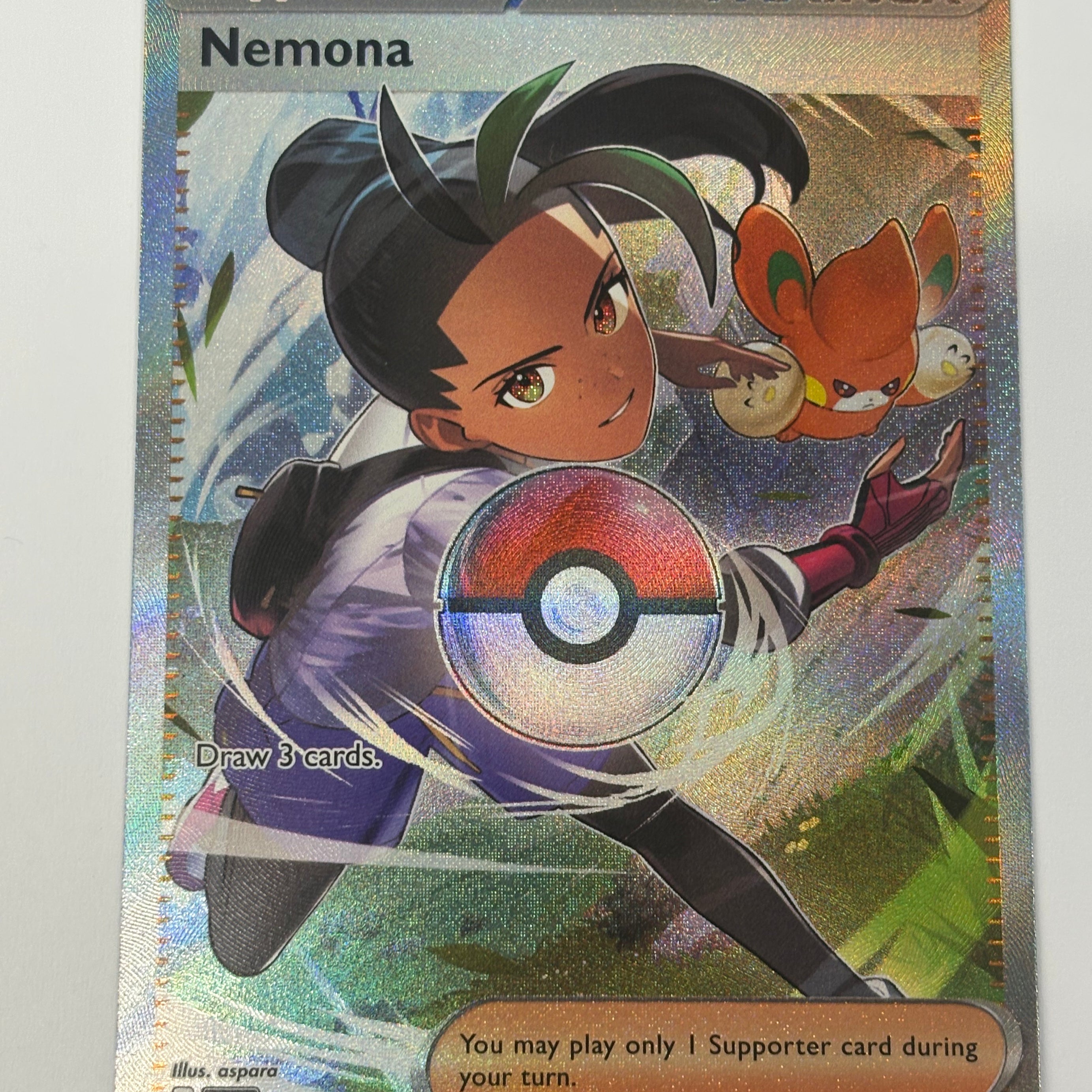 Pokémon TCG - Paldean Fates Nemona 238/091 NM