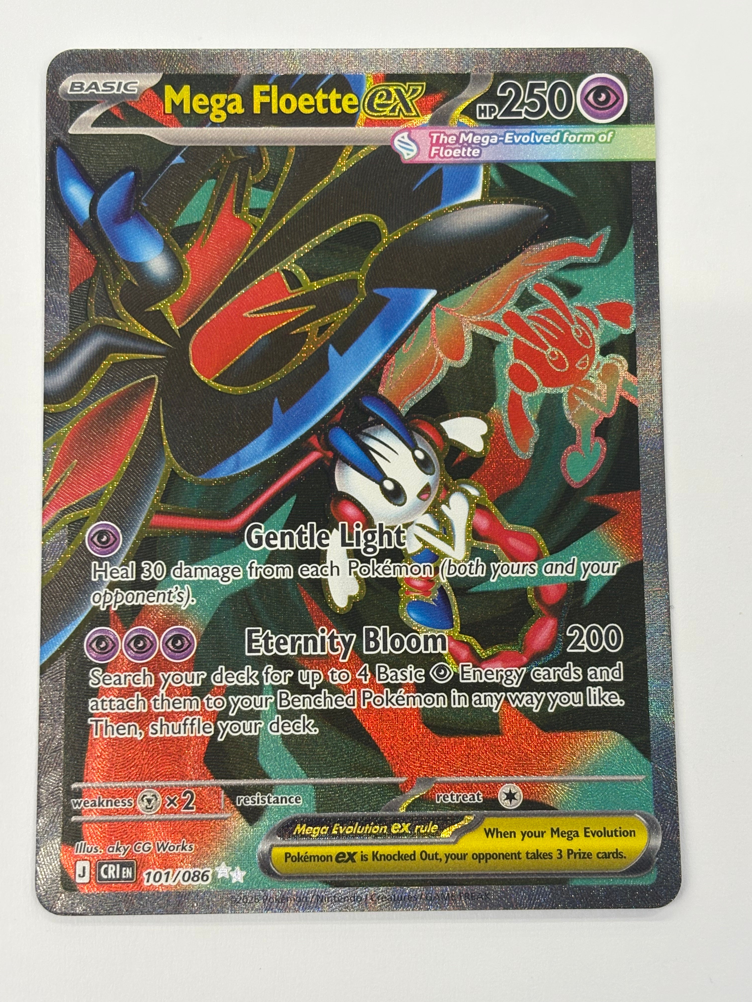 Pokémon TCG - Perfect Order Mega Floette ex 101/088 NM