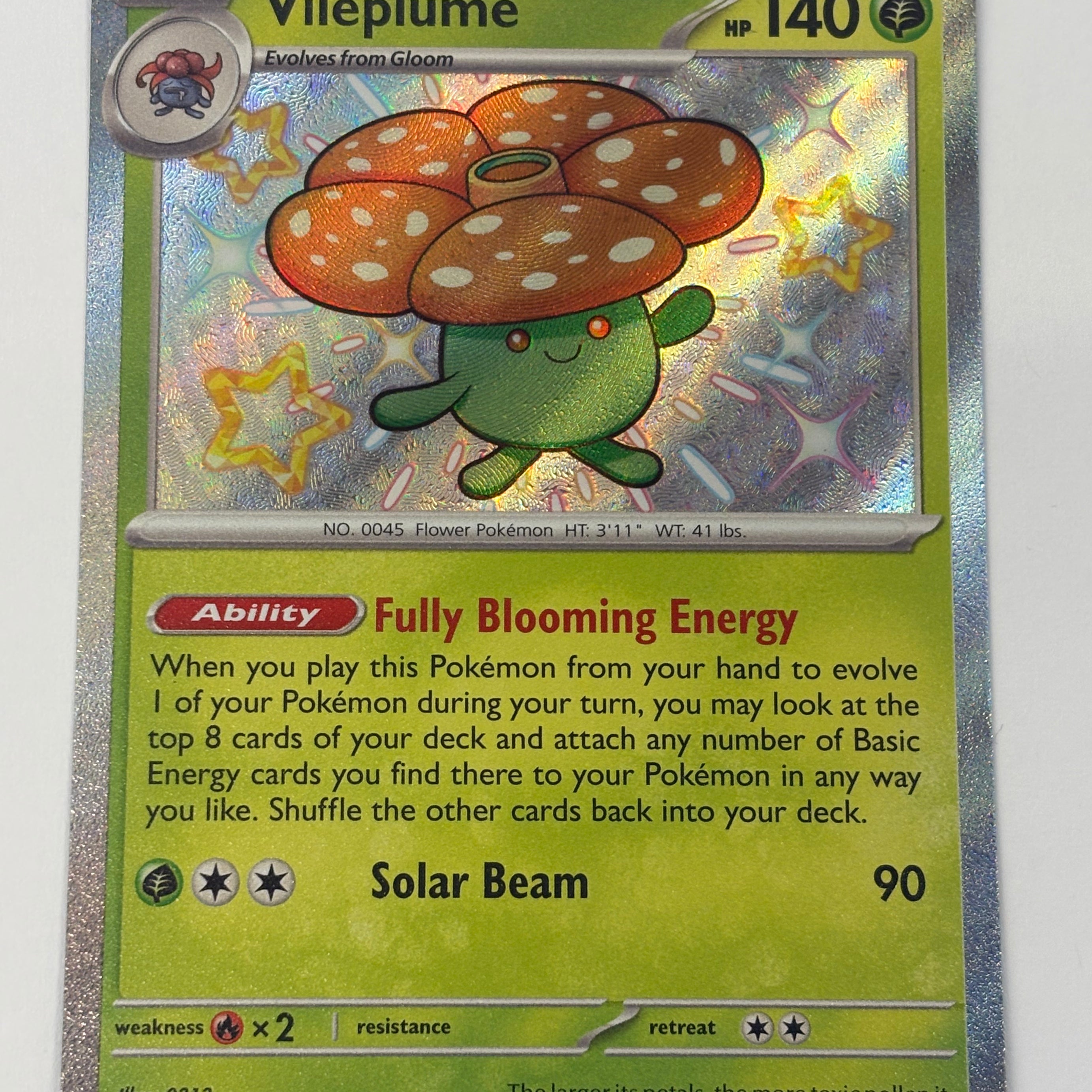 Pokémon TCG - Paldean Fates Vileplume 094/091 NM
