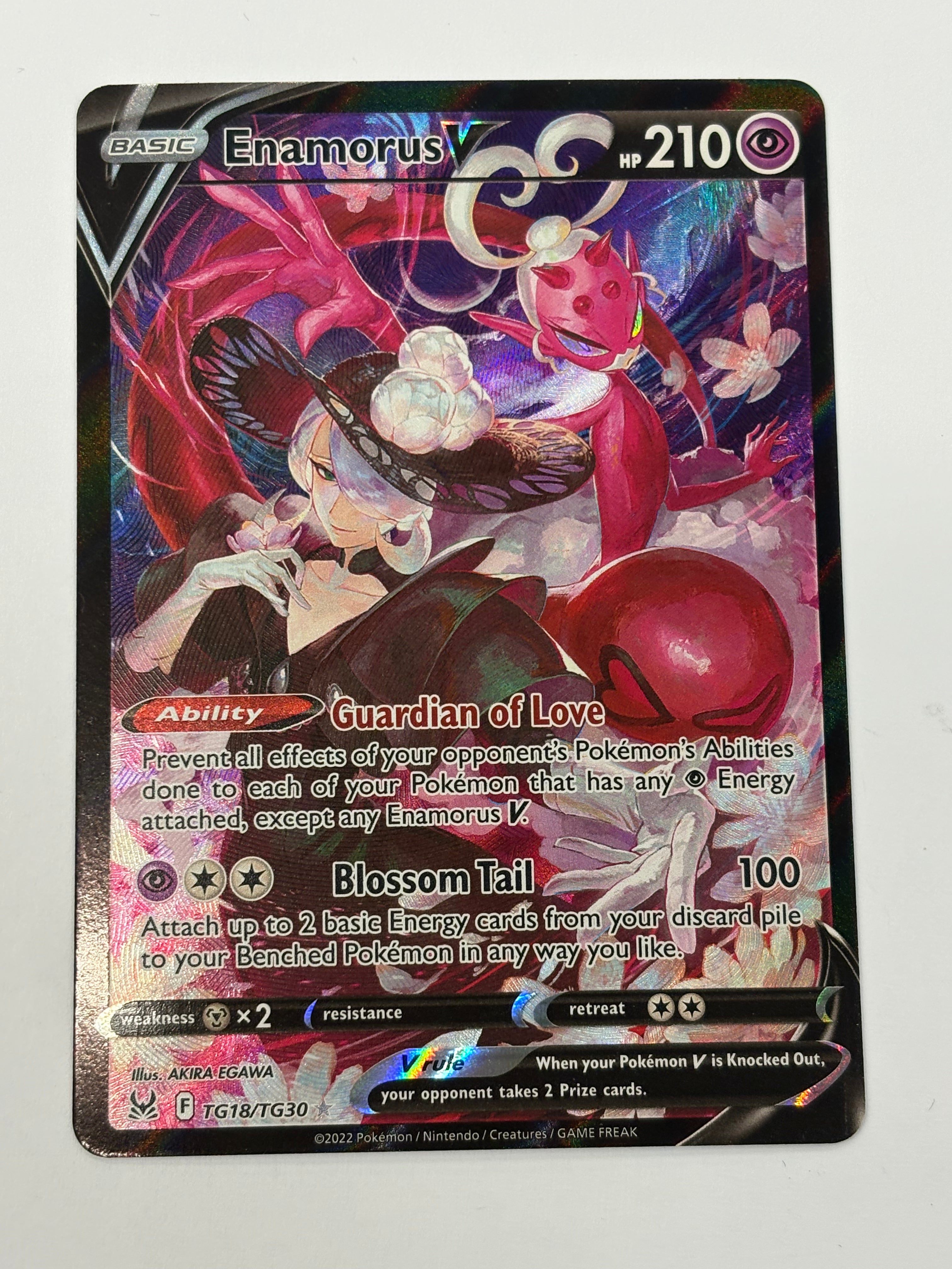 Pokémon TCG - Lost Origins Enamorus TG18/TG30 NM