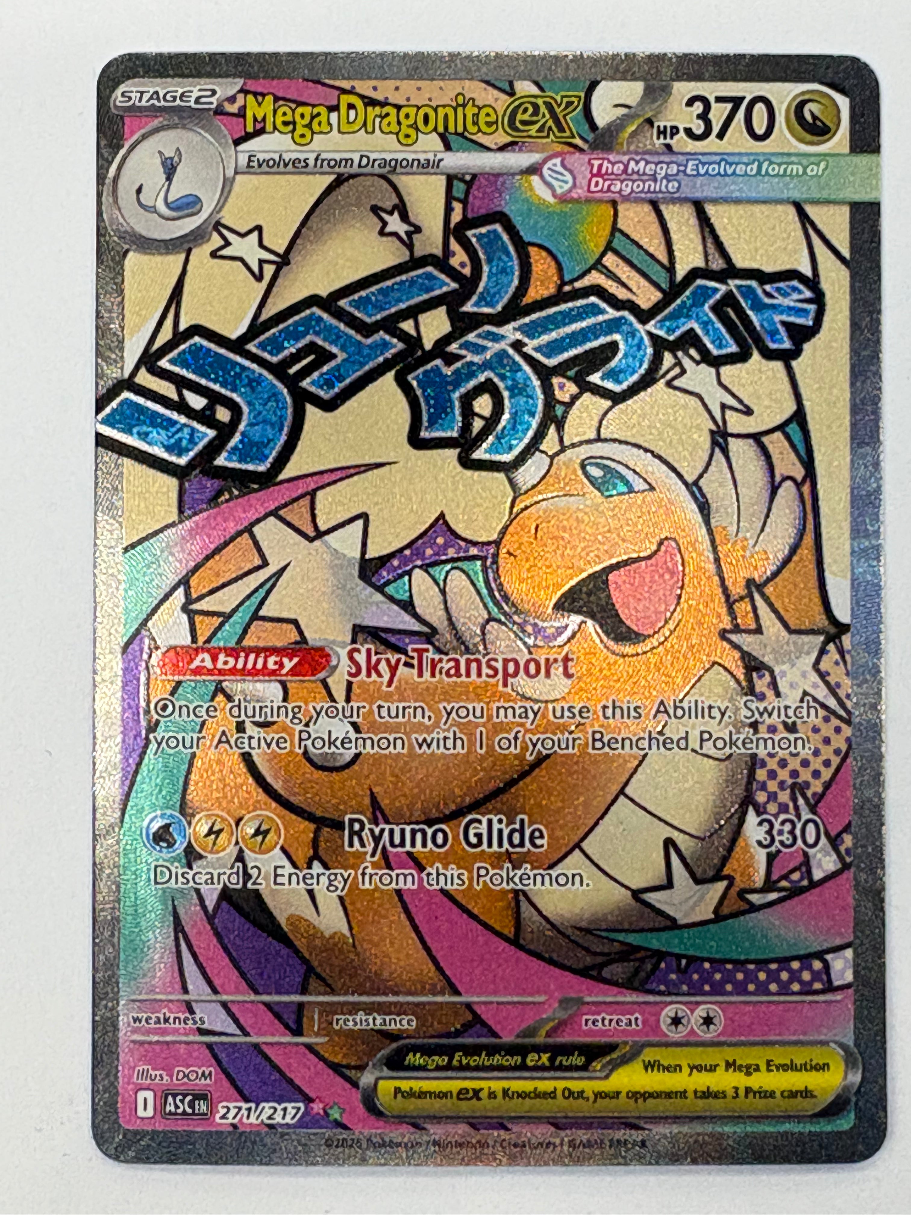 Pokémon TCG - Ascended Heroes Mega Dragonite ex 271/217 NM