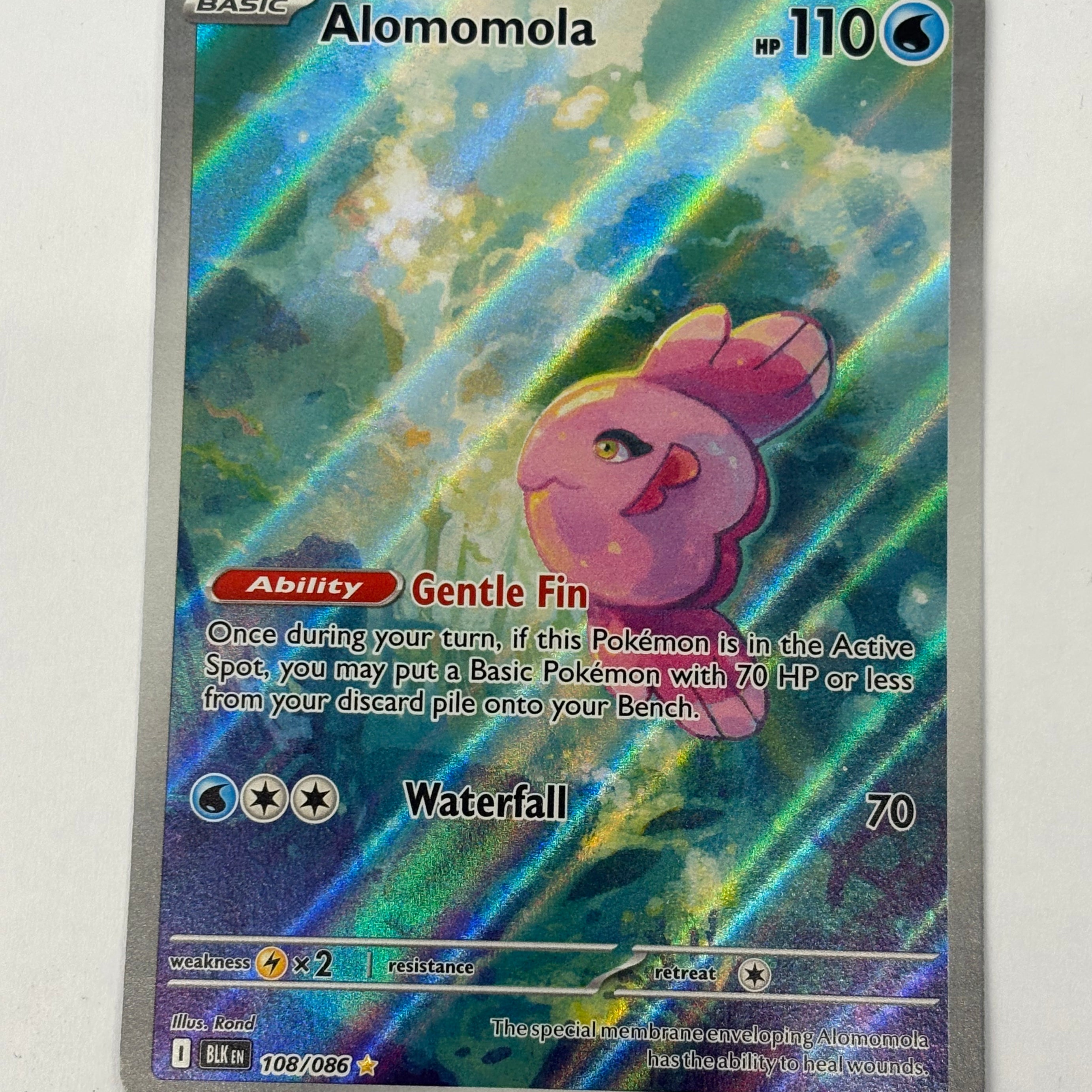 Pokémon TCG - Black Bolt Alomomola 118/086 NM