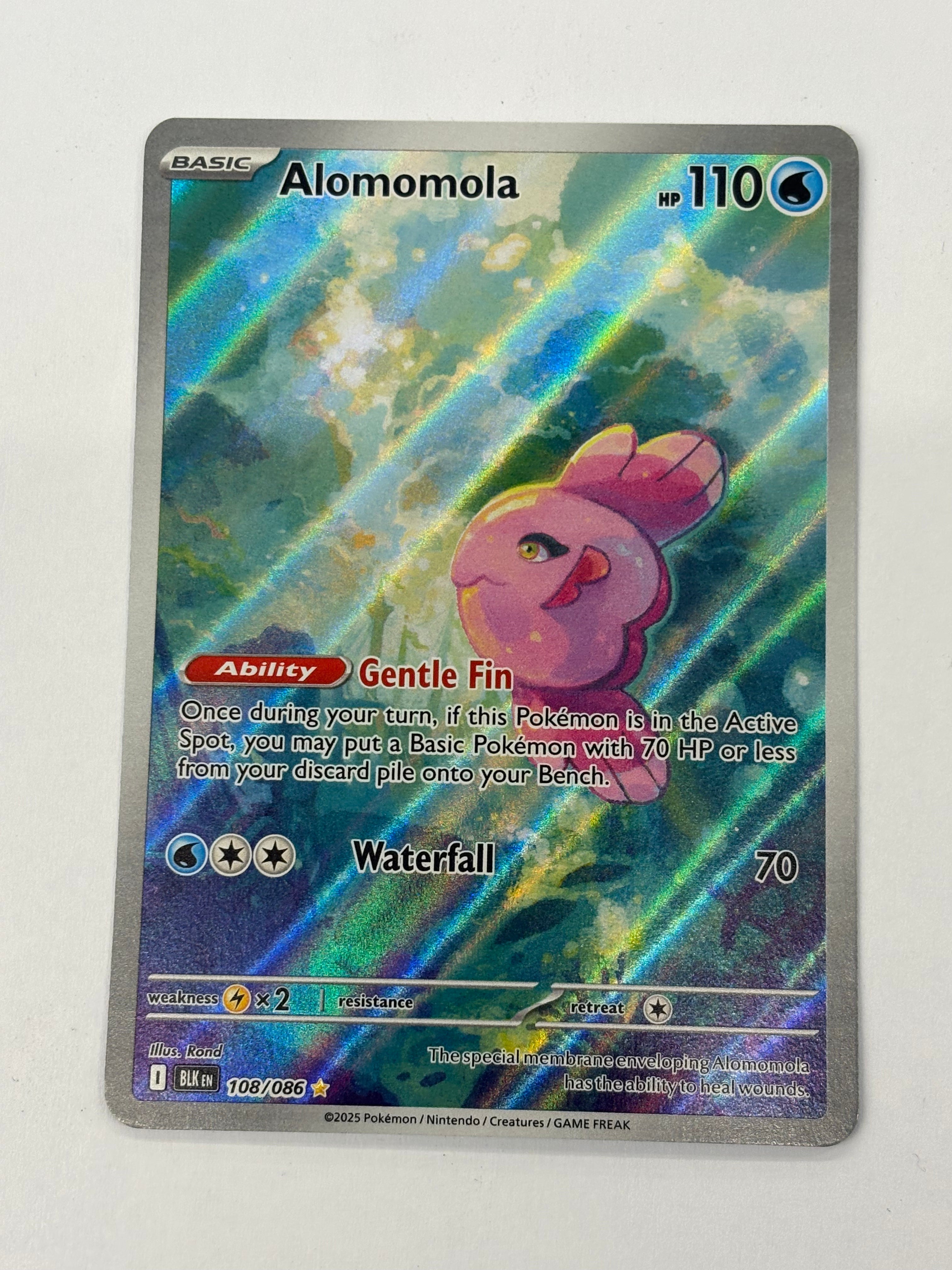 Pokémon TCG - Black Bolt Alomomola 118/086 NM