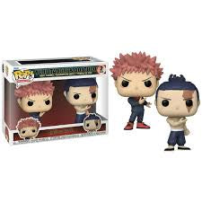 Funko Pop! Animation Jujutsu Kaisen Yuji Itadori & Aoi Todo 2 Pack