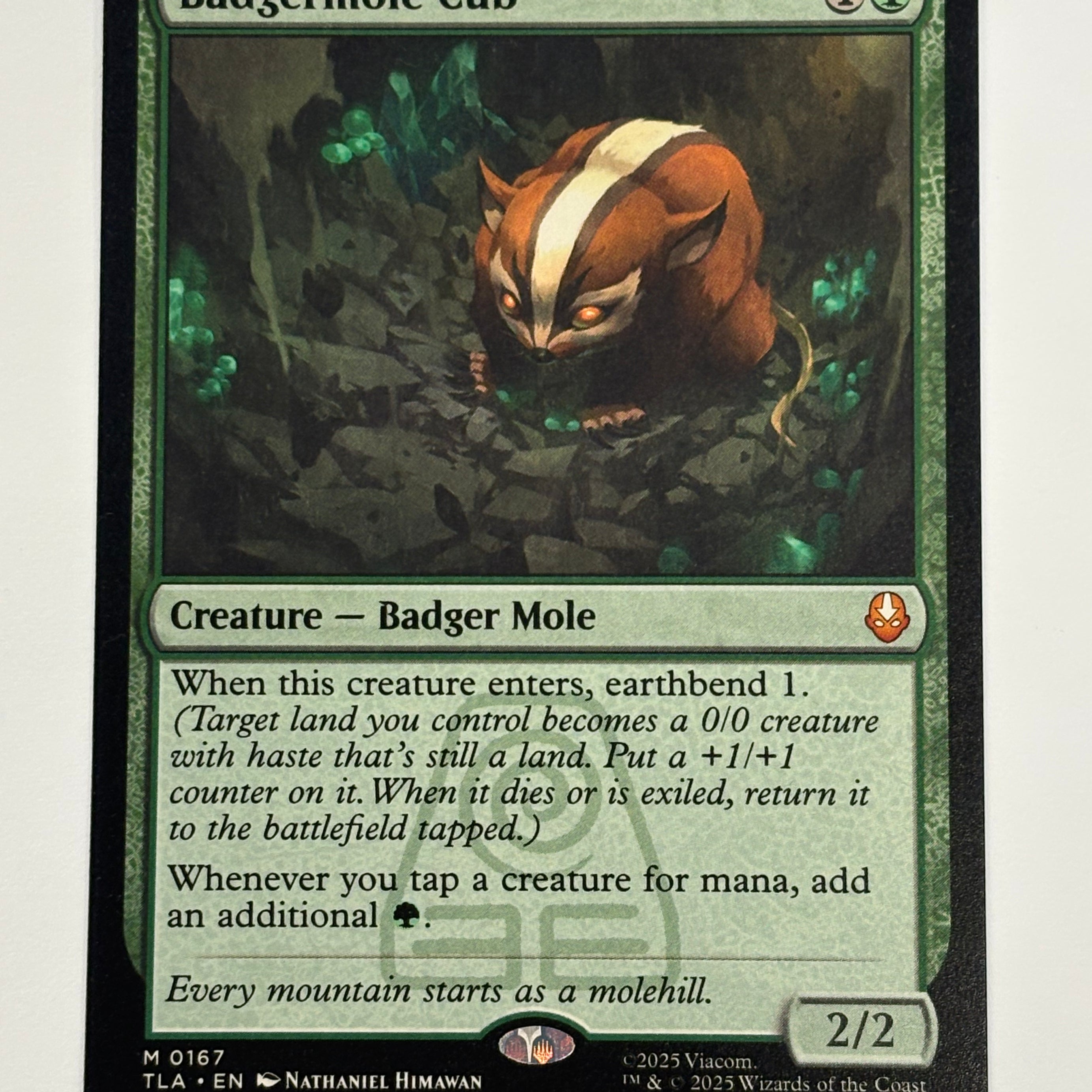 Magic The Gathering TCG - Avatar the Last Airbender Badgermole Cub 167 NM