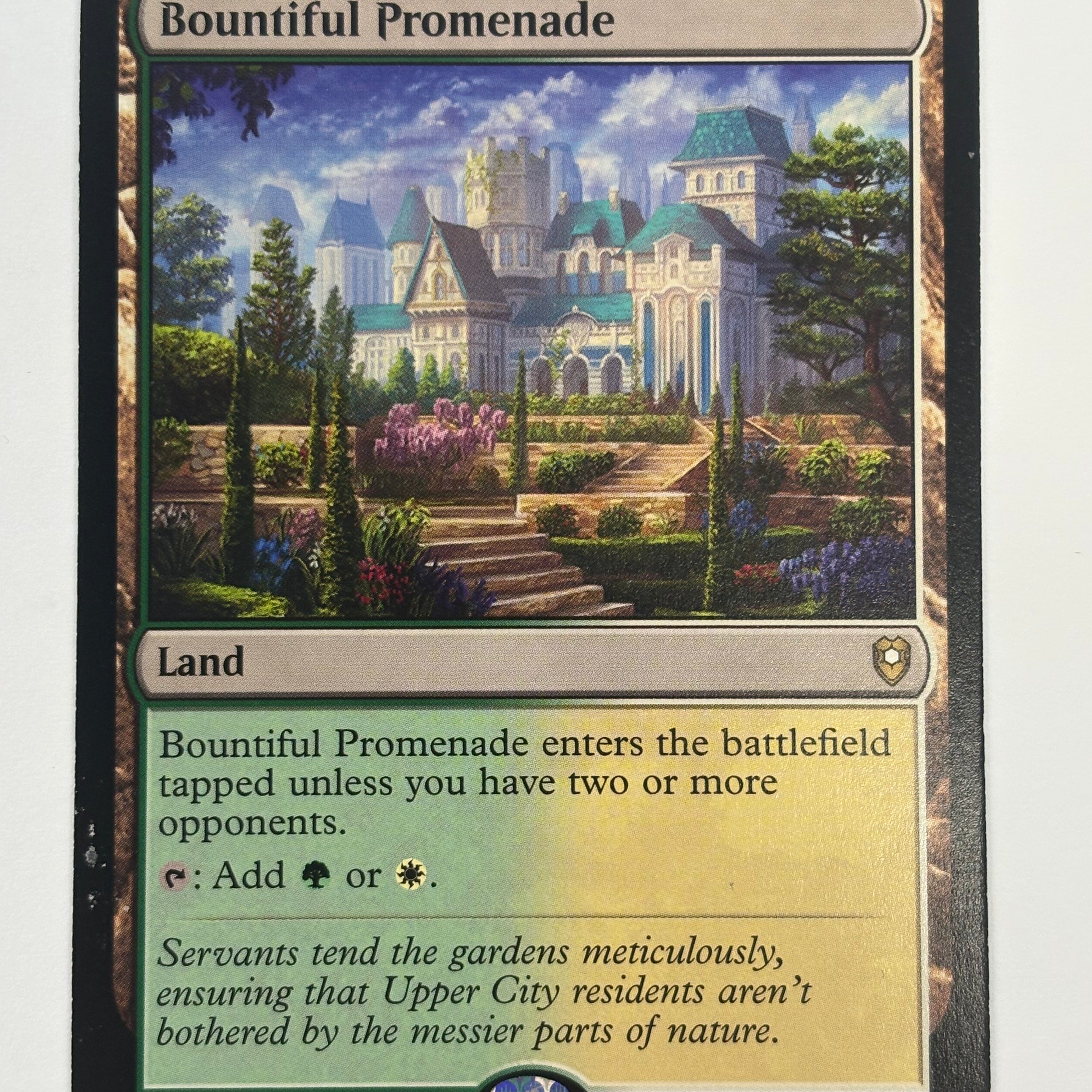Magic The Gathering TCG - Commander Legends: Battle for Baldur's Gate Bountiful Promenade 348/361 NM