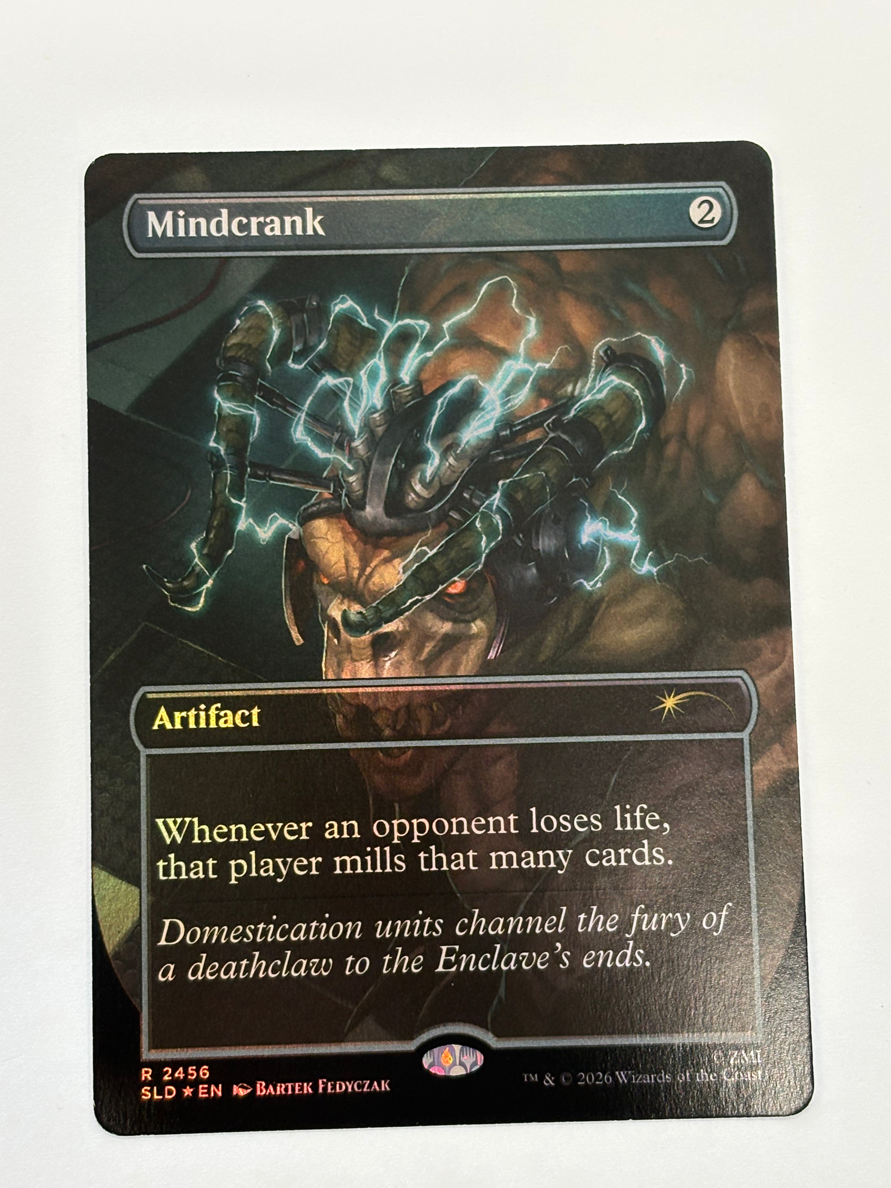 Magic the Gathering TCG - Secret Lair Drop Mindcrank (Rainbow Foil) 2456 NM