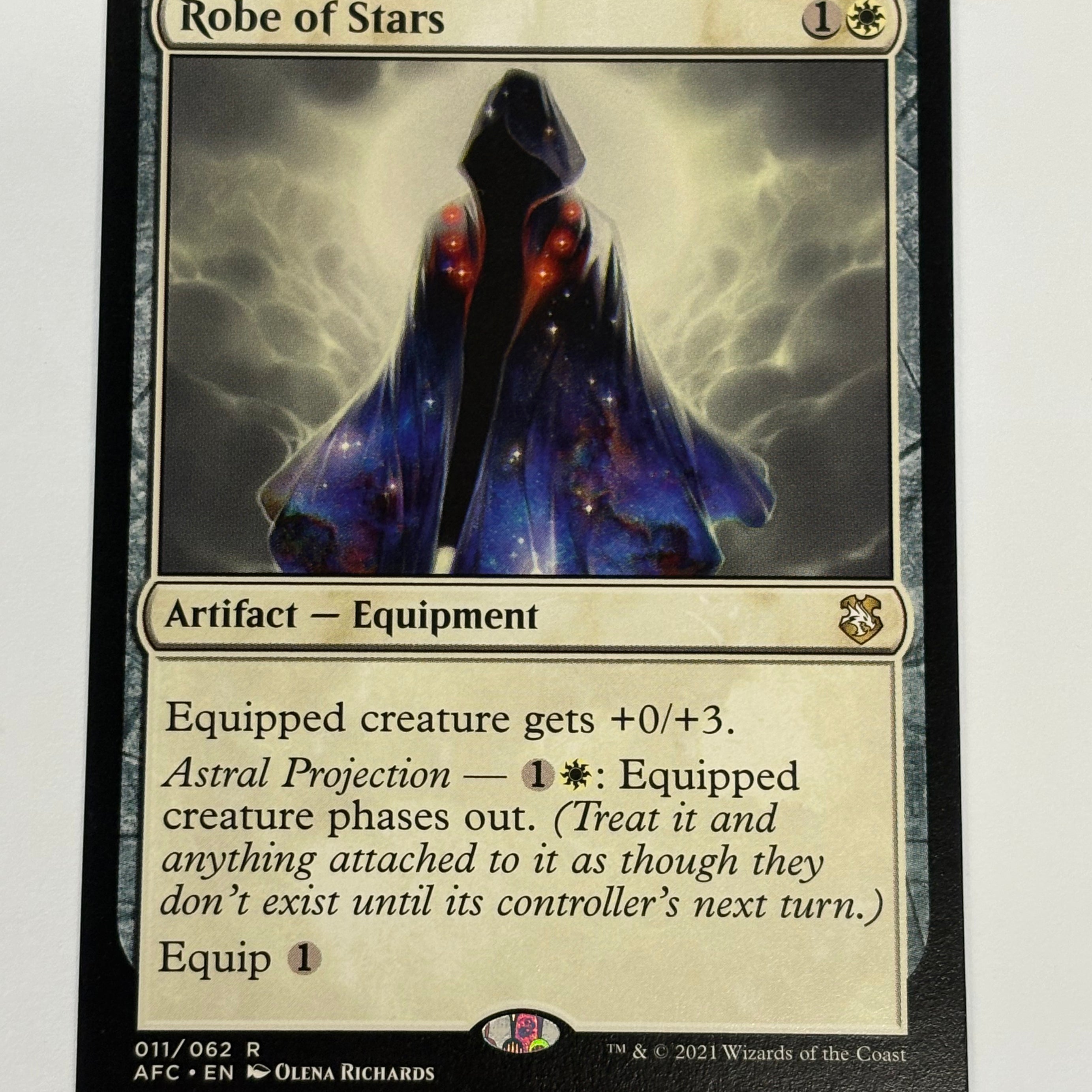 Magic The Gathering TCG - Commander: Adventures in the Forgotten Realms Robe of Stars 011/062 NM
