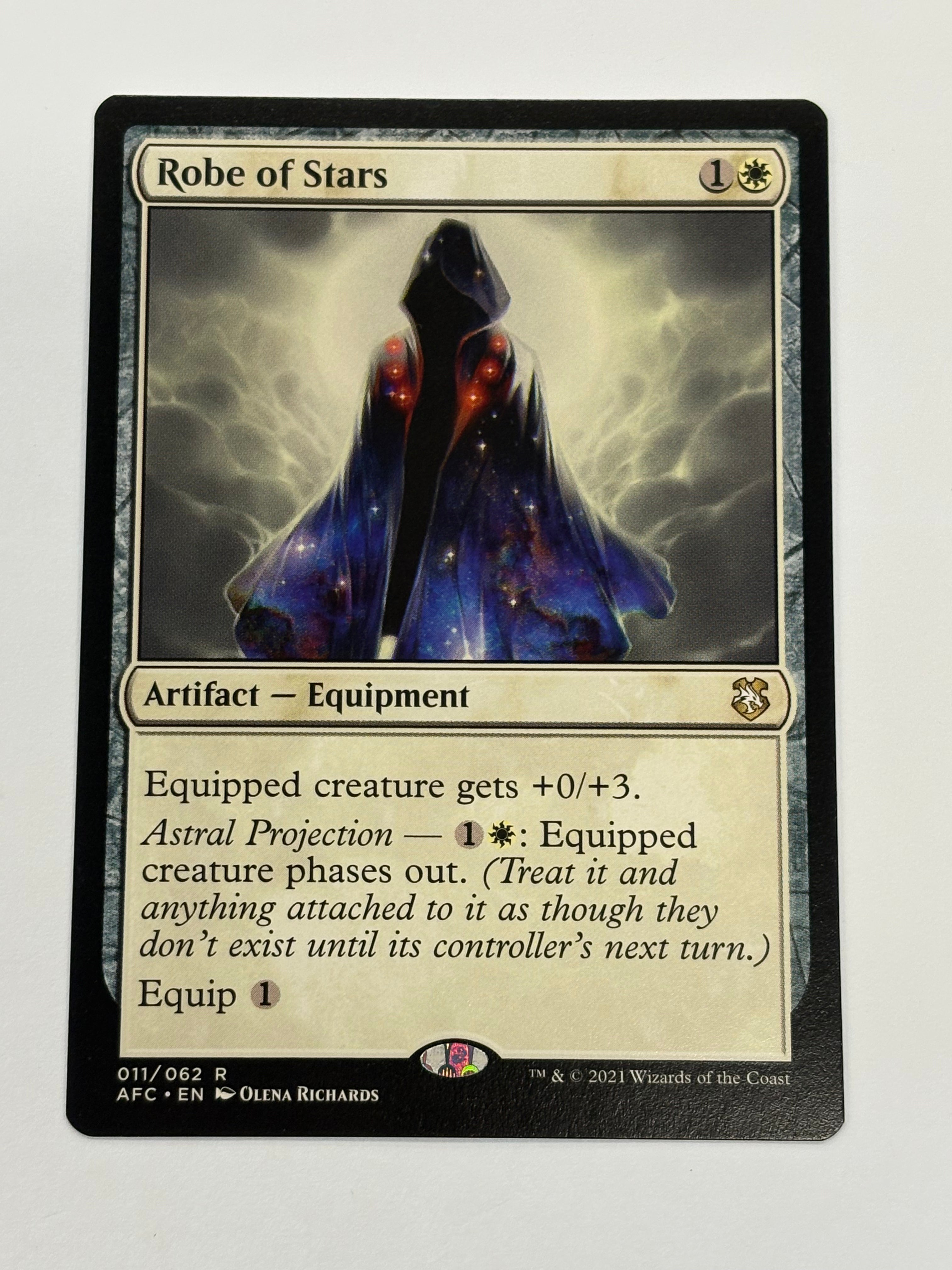 Magic The Gathering TCG - Commander: Adventures in the Forgotten Realms Robe of Stars 011/062 NM