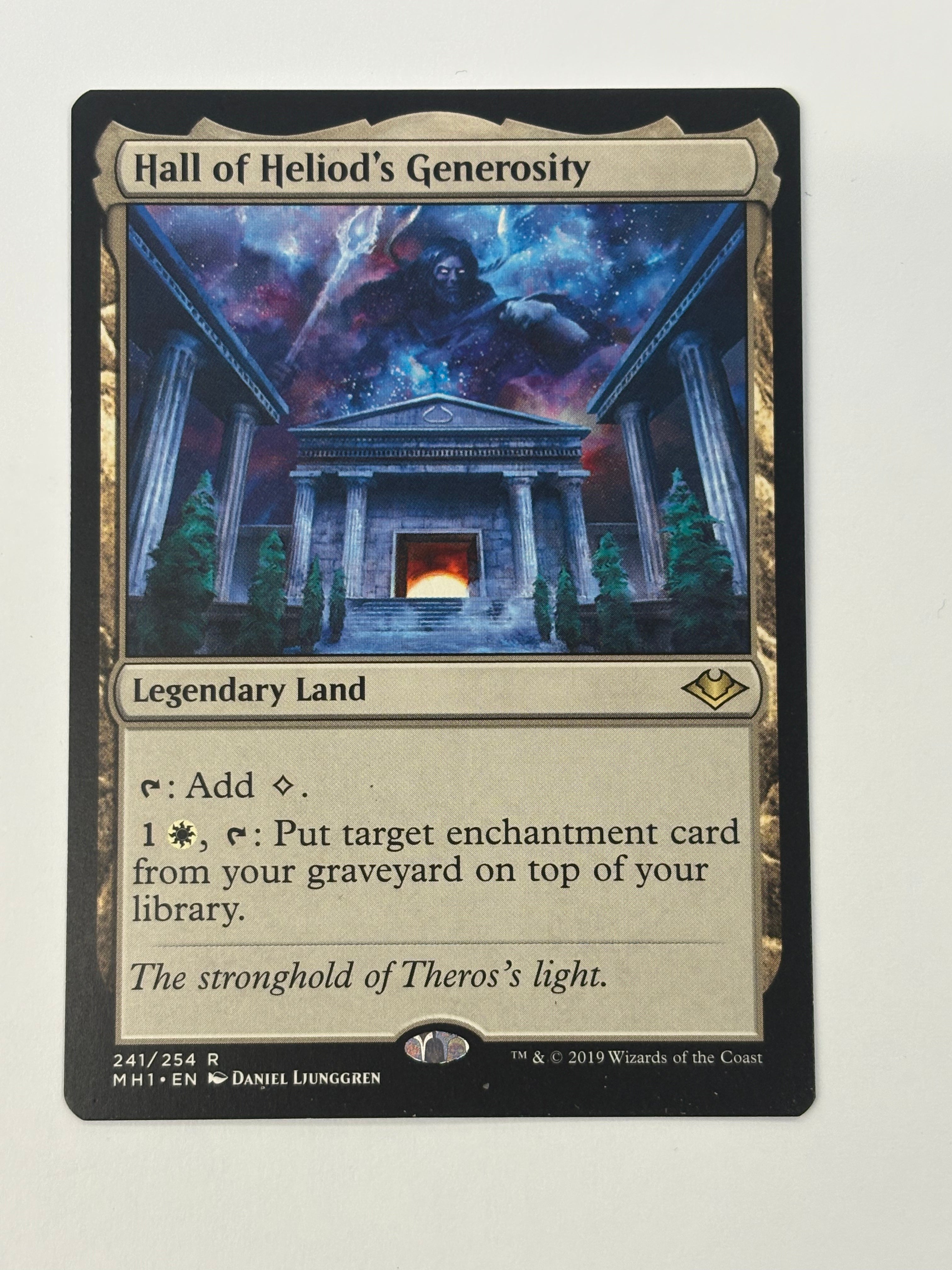 Magic The Gathering TCG - Modern Horizons Hall of Heliod’s Generosity 241/254 NM
