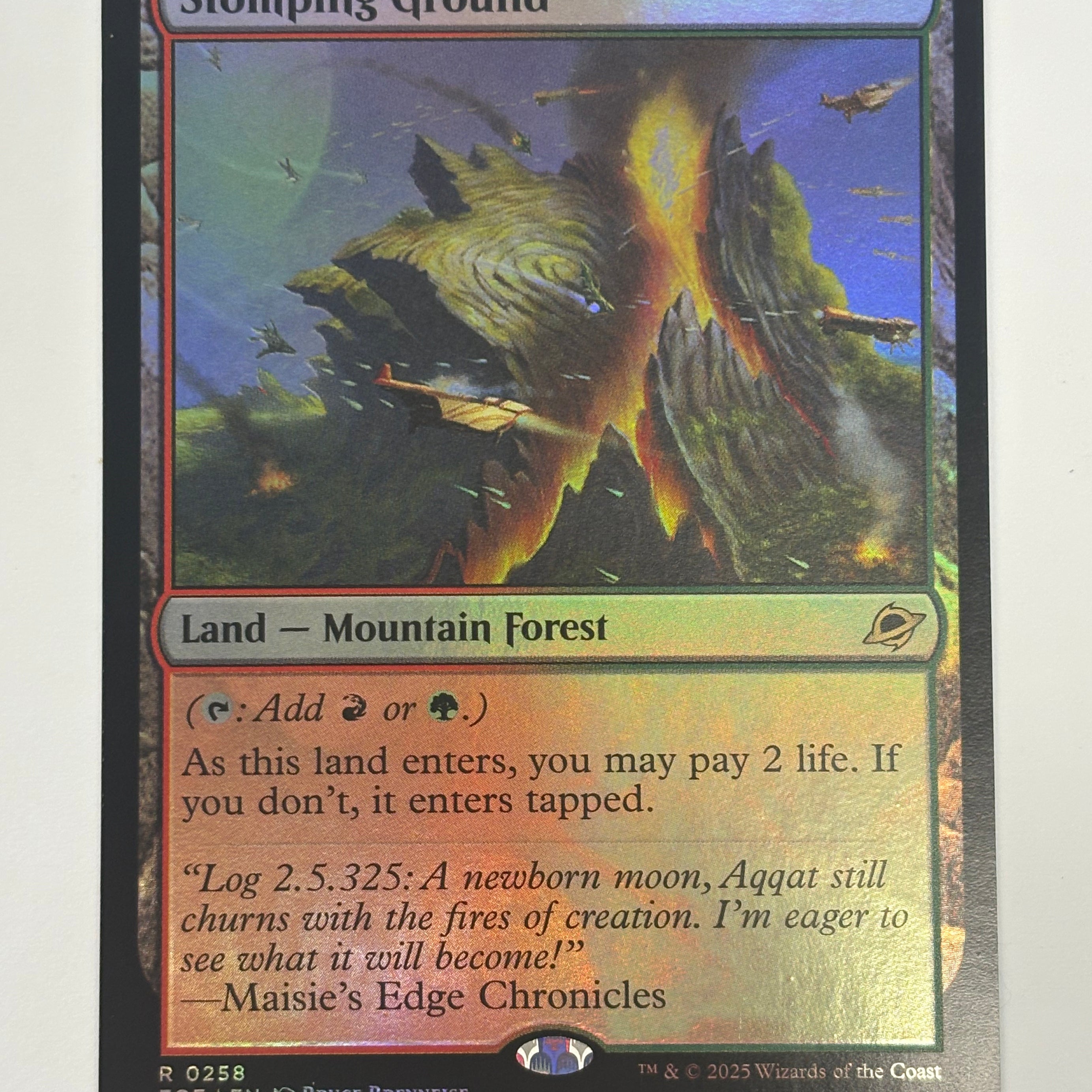 Magic The Gathering TCG - Edge of Eternities Stomping Grounds (Foil) 258 NM