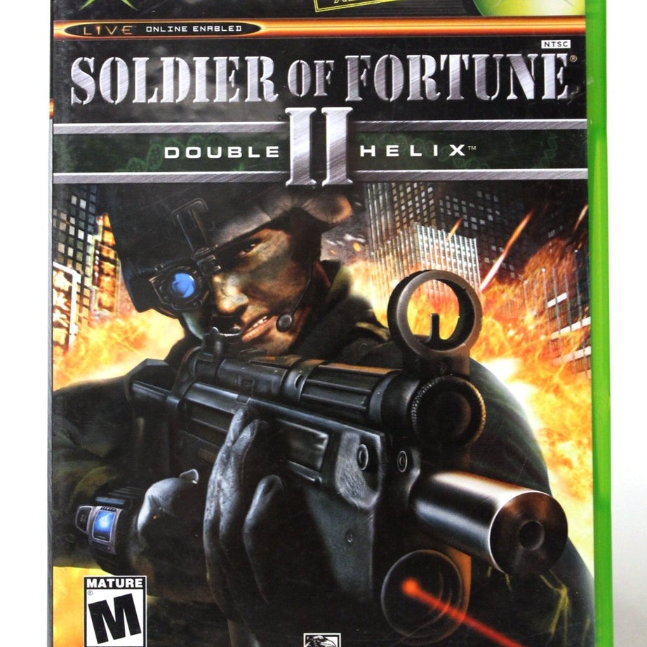 XBOX Soldier of Fortune Double Helix 2 Video Game