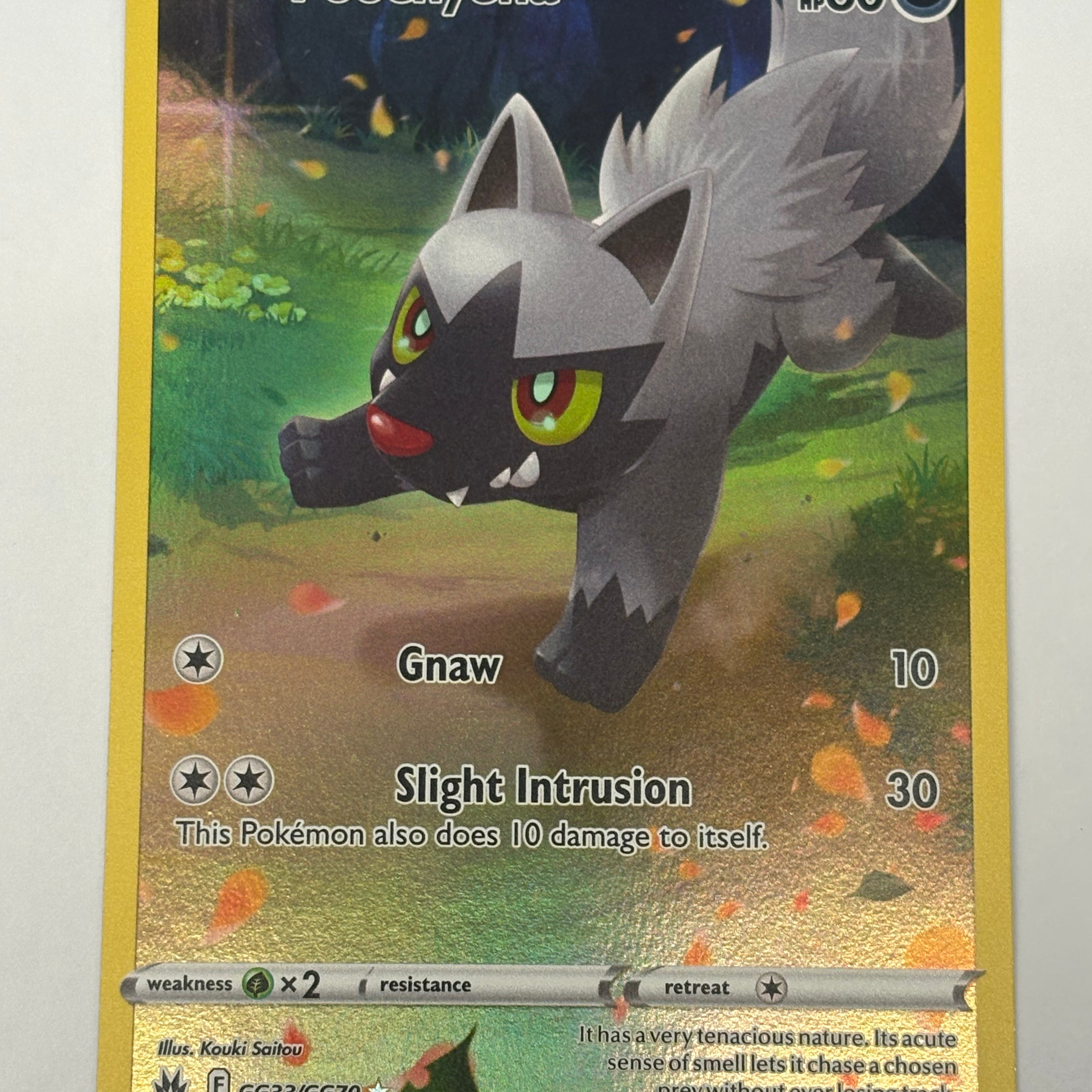 Pokémon TCG - Crown Zenith Poochyena GG34/GG70 NM