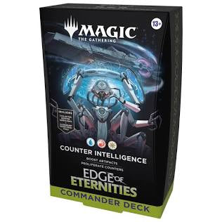 Magic the Gathering TCG- Edge of Eternities Counter Intelligence Commander Deck