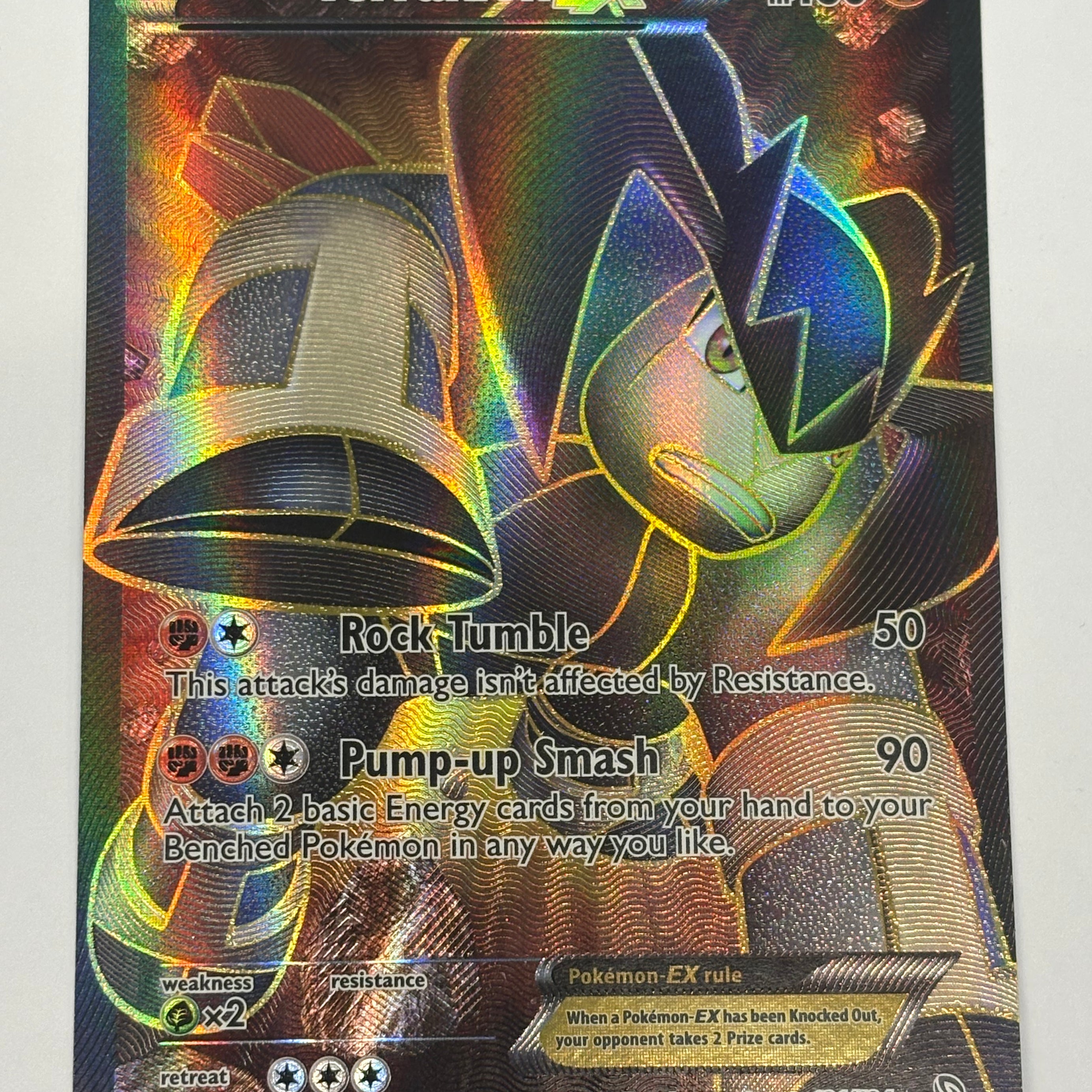 Pokémon TCG - Dragons Exalted Terrakion EX 121/124 NM