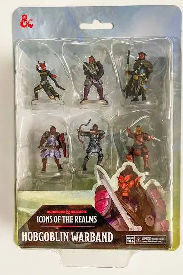 Wizkids Wizards of the Coast Dungeons and Dragons Icons of the Realms Hobgoblin Warband Miniatures