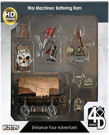 Wizkids Neca 4D Settings War Machines: Battering Ram Miniatures