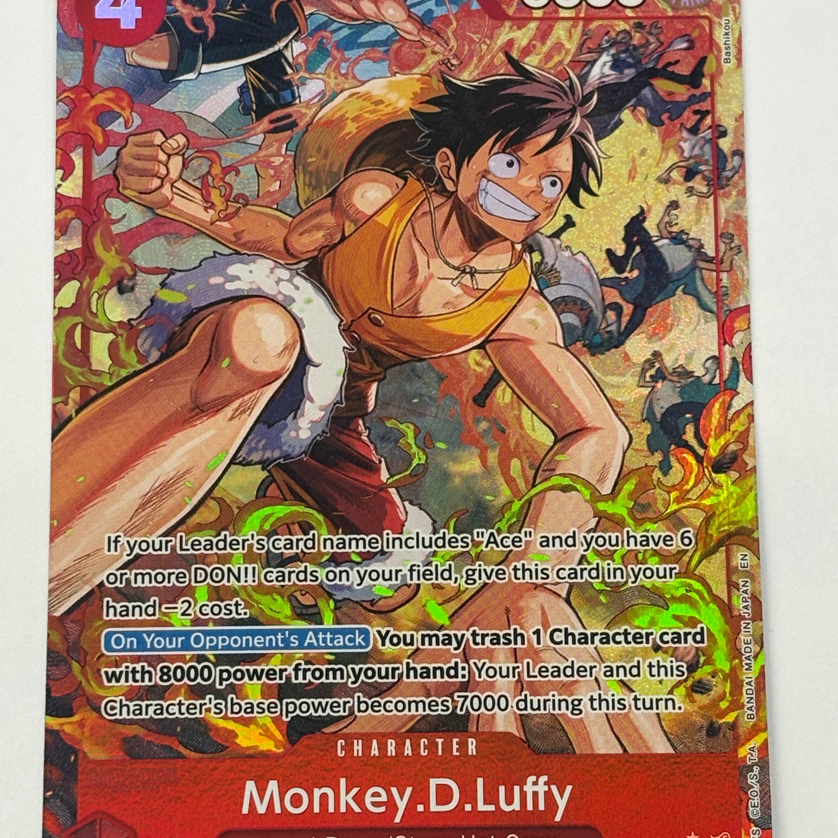 One Piece TCG - The Time of Battle OP-16 Monkey.D.Luffy (Alternate Art) OP16-015 NM