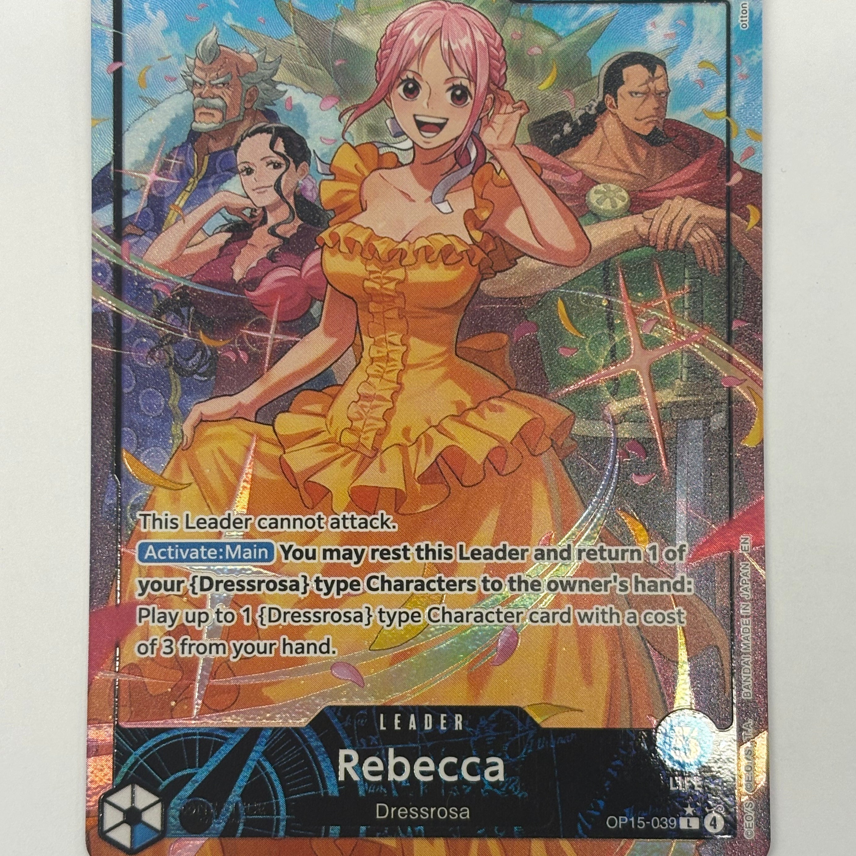 One Piece TCG - Adventure on Kami's Island OP15-EB04 Rebecca OP15-059 NM